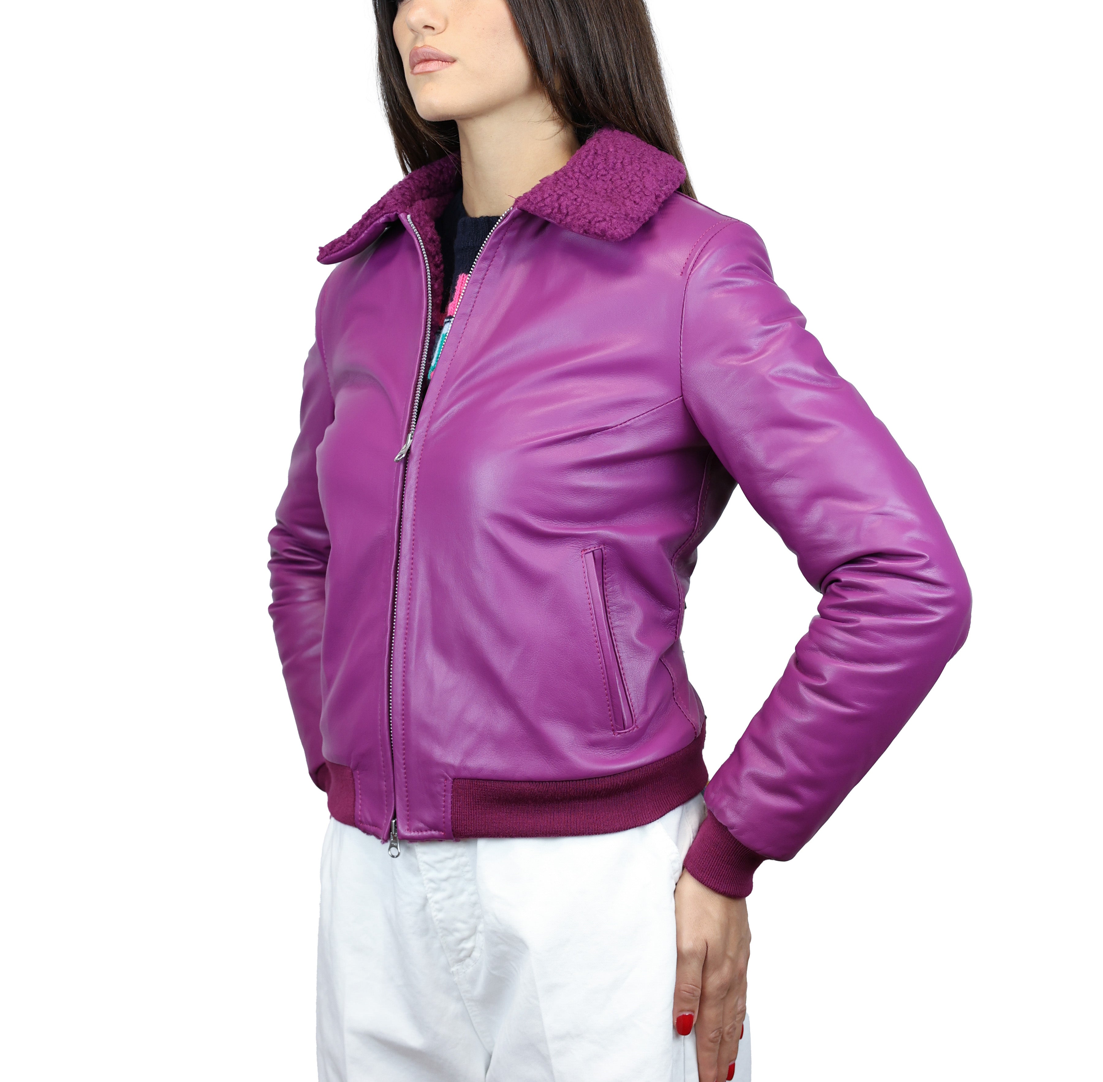 Chaqueta de cuero 89GLECO