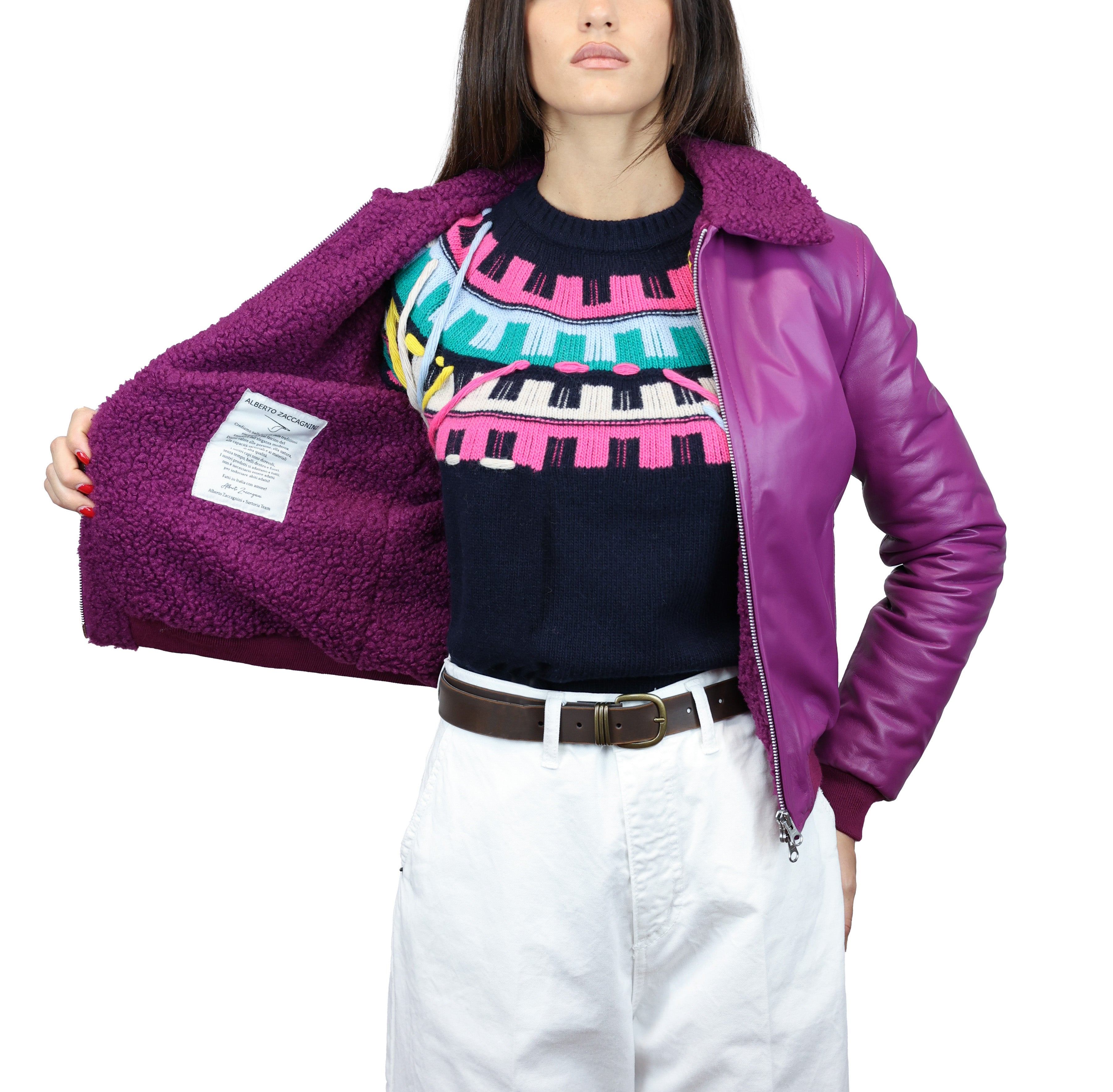 Chaqueta de cuero 89GLECO