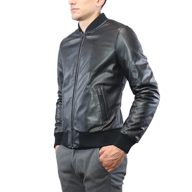Leather jacket 89LCBNN