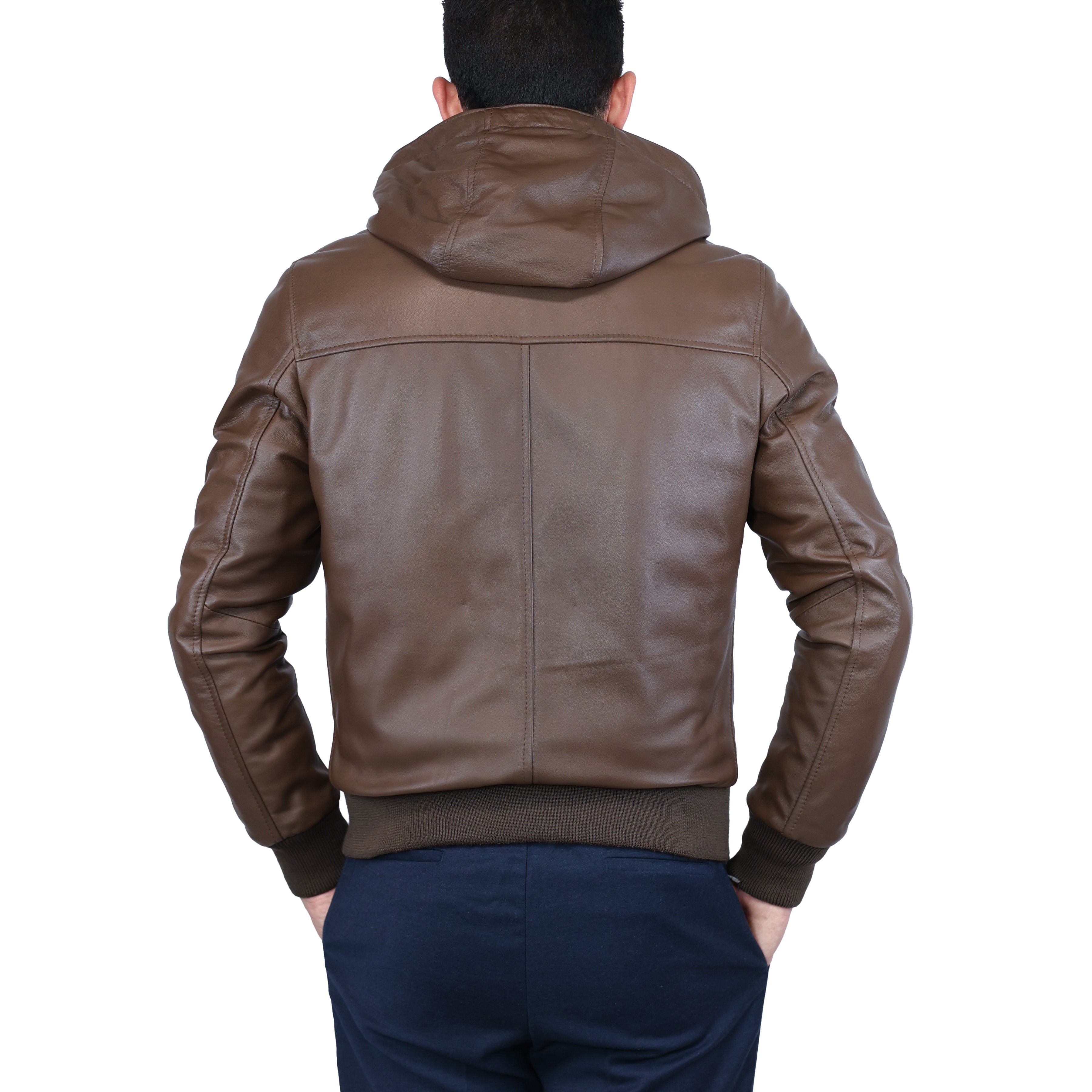 Chaqueta de cuero 89LCNTA