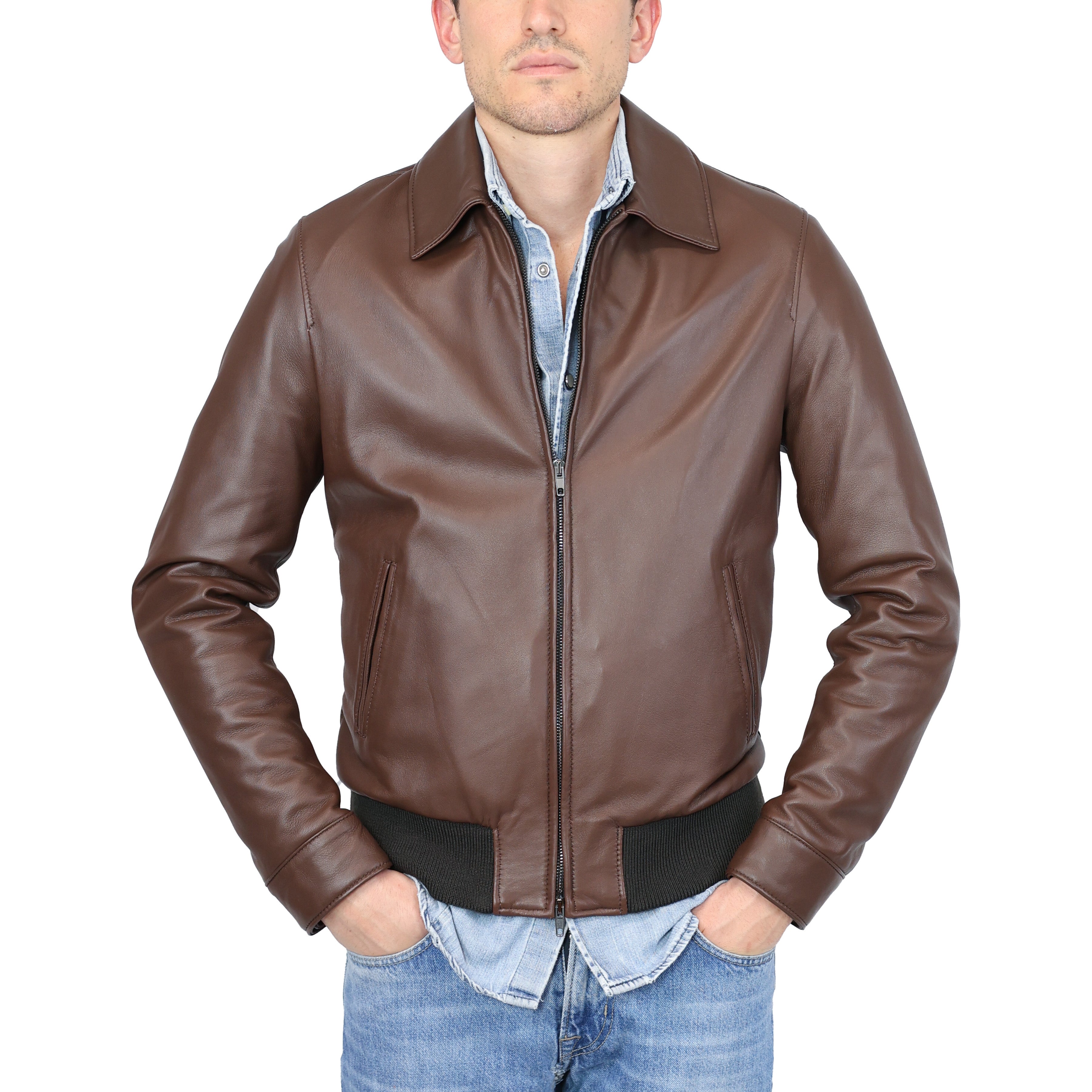 Chaqueta de cuero 89LCPNC