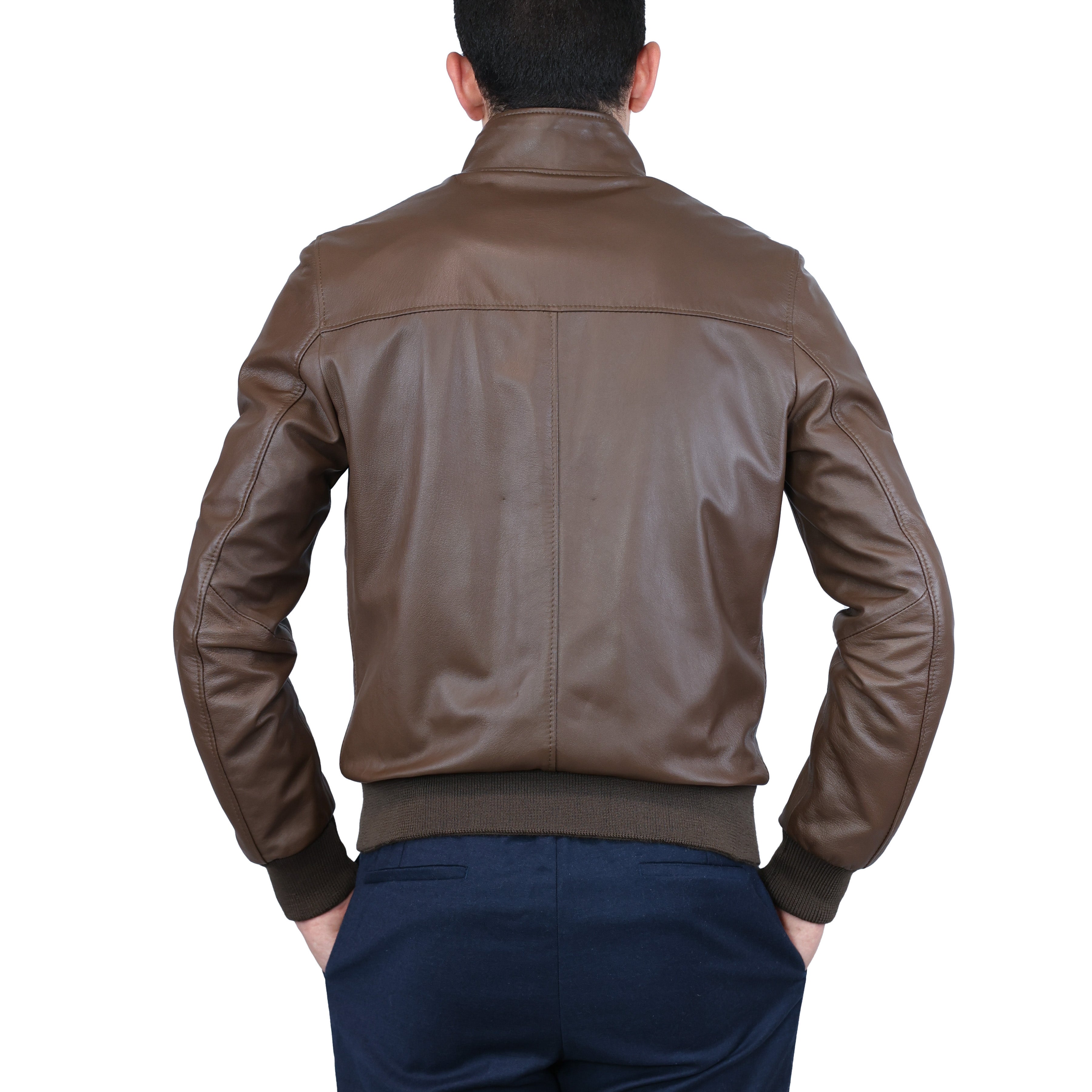 Chaqueta de cuero 89LNATA 