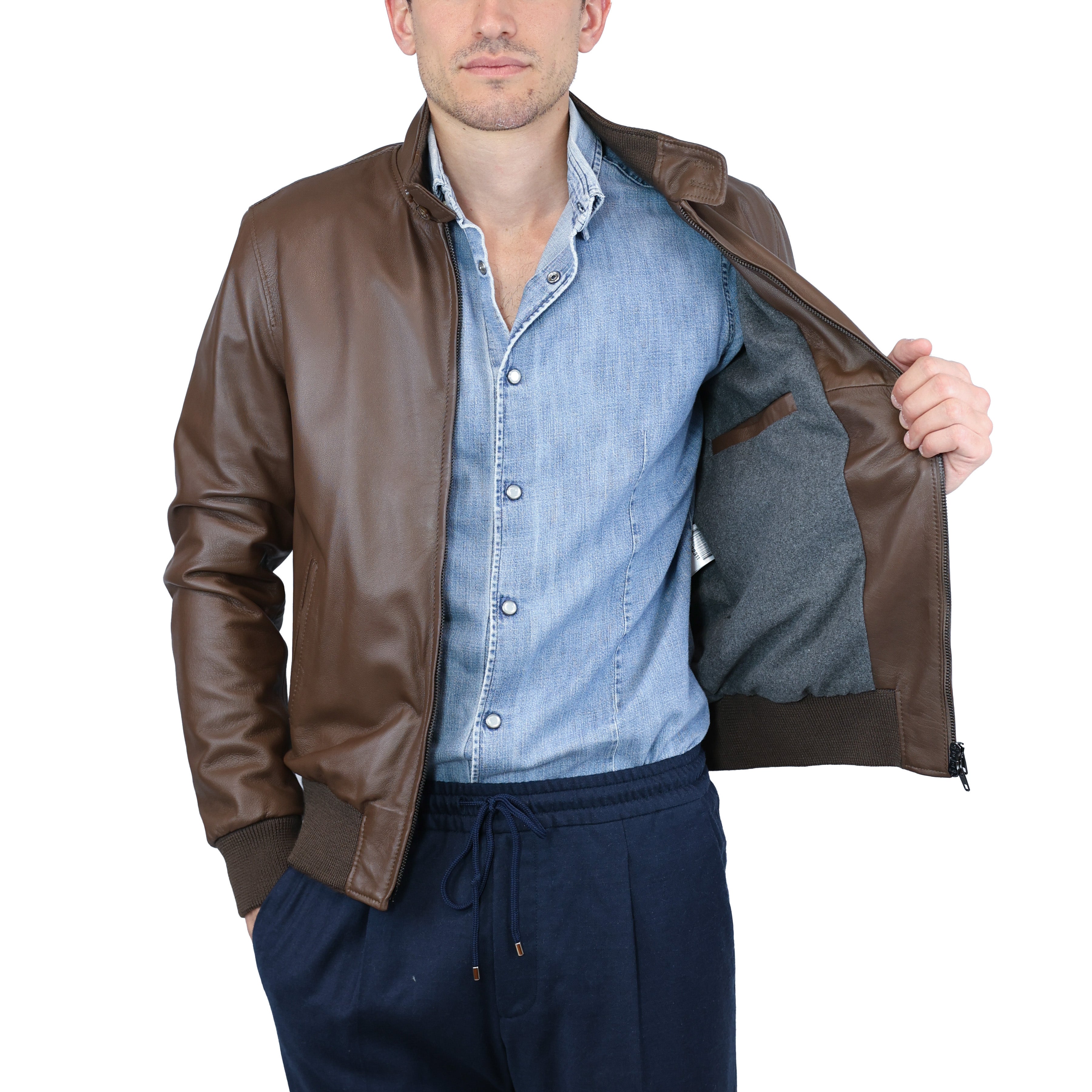 Veste en cuir 89LNATA