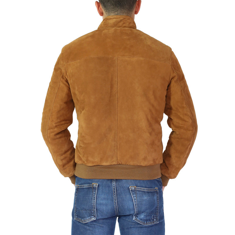 Leather bomber 89LSUCU