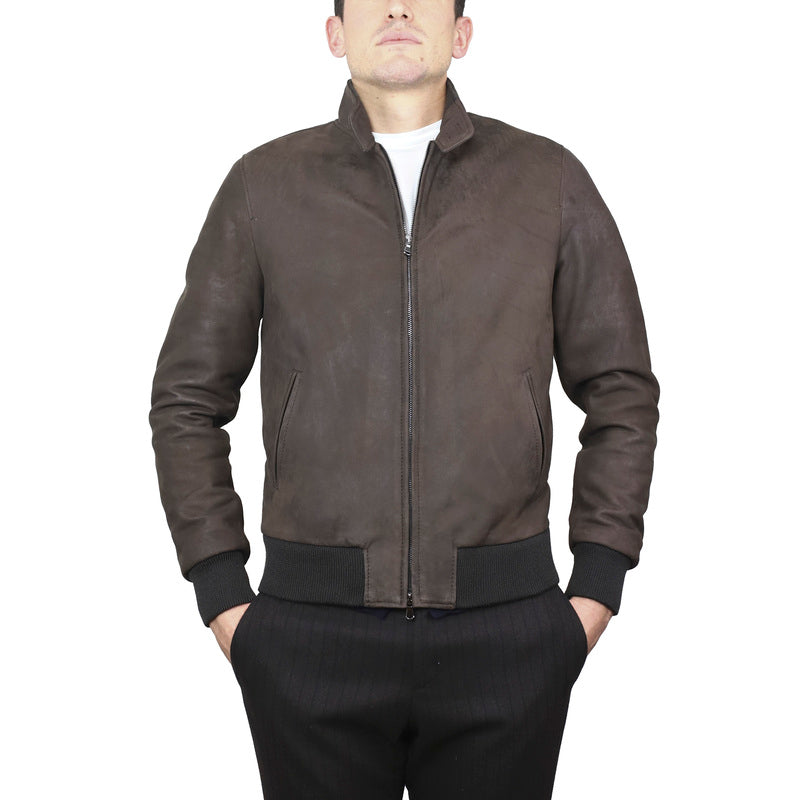 89LVIBR leather jacket