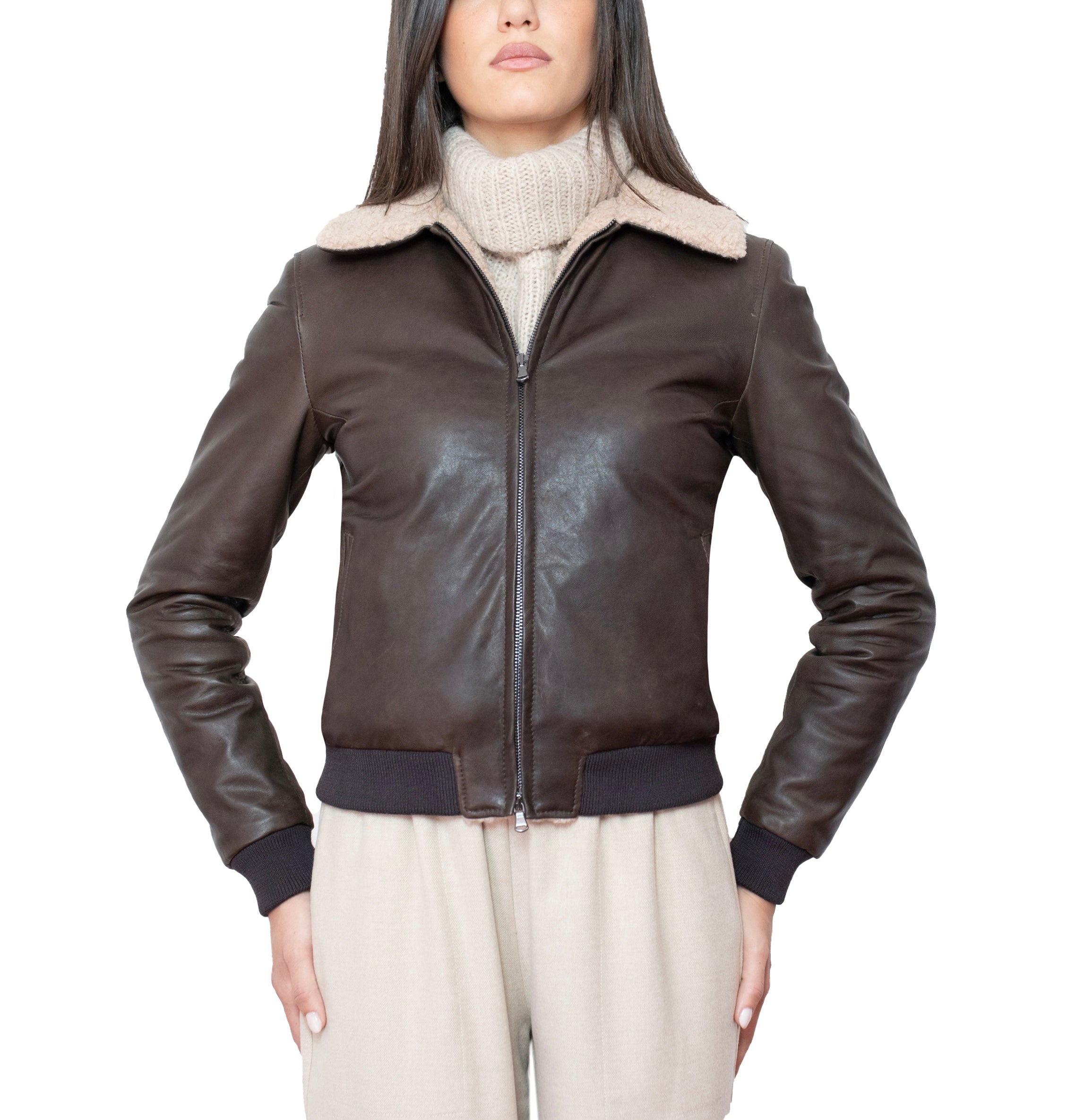 89MAECO leather jacket
