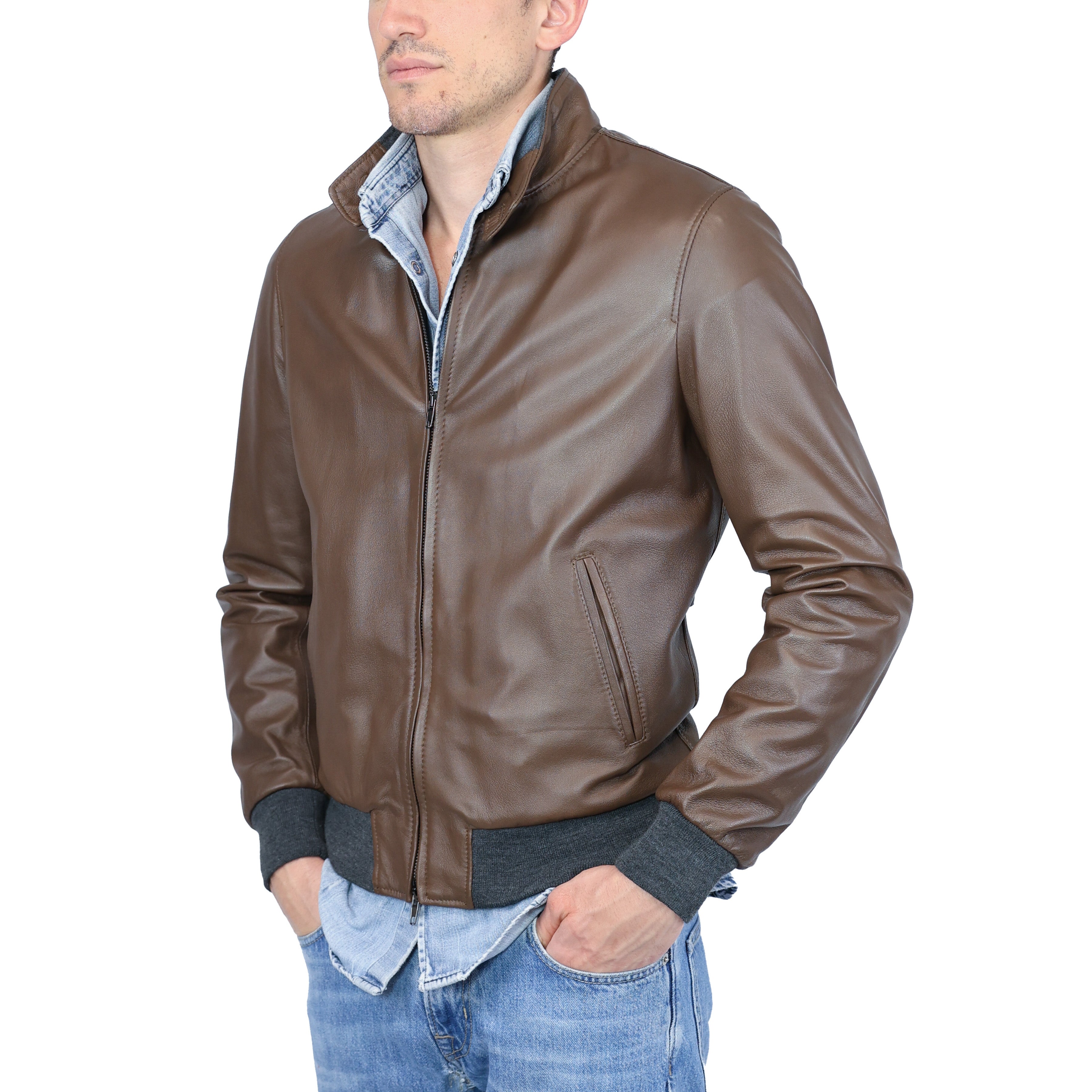 Veste en cuir 89NATAU