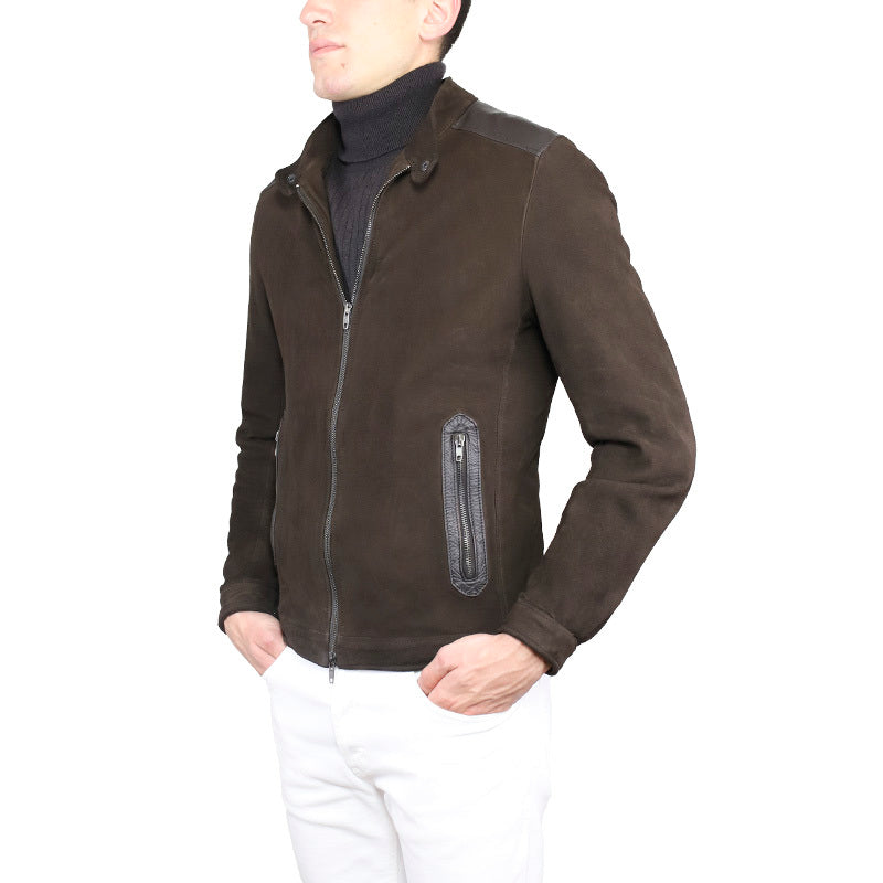 90SWNMO leather jacket