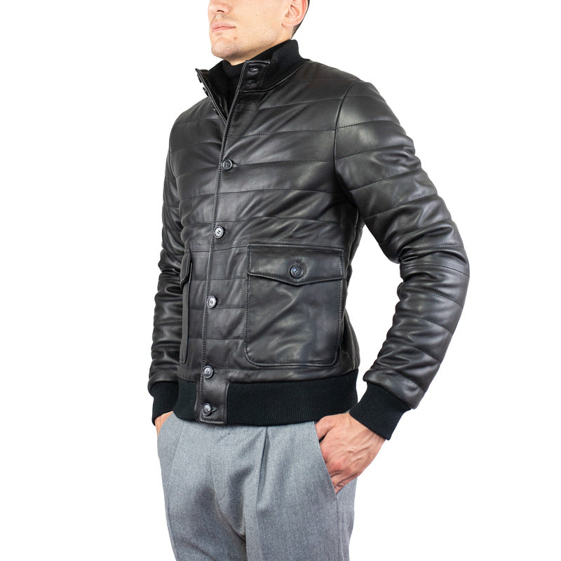 98BLNNE leather jacket