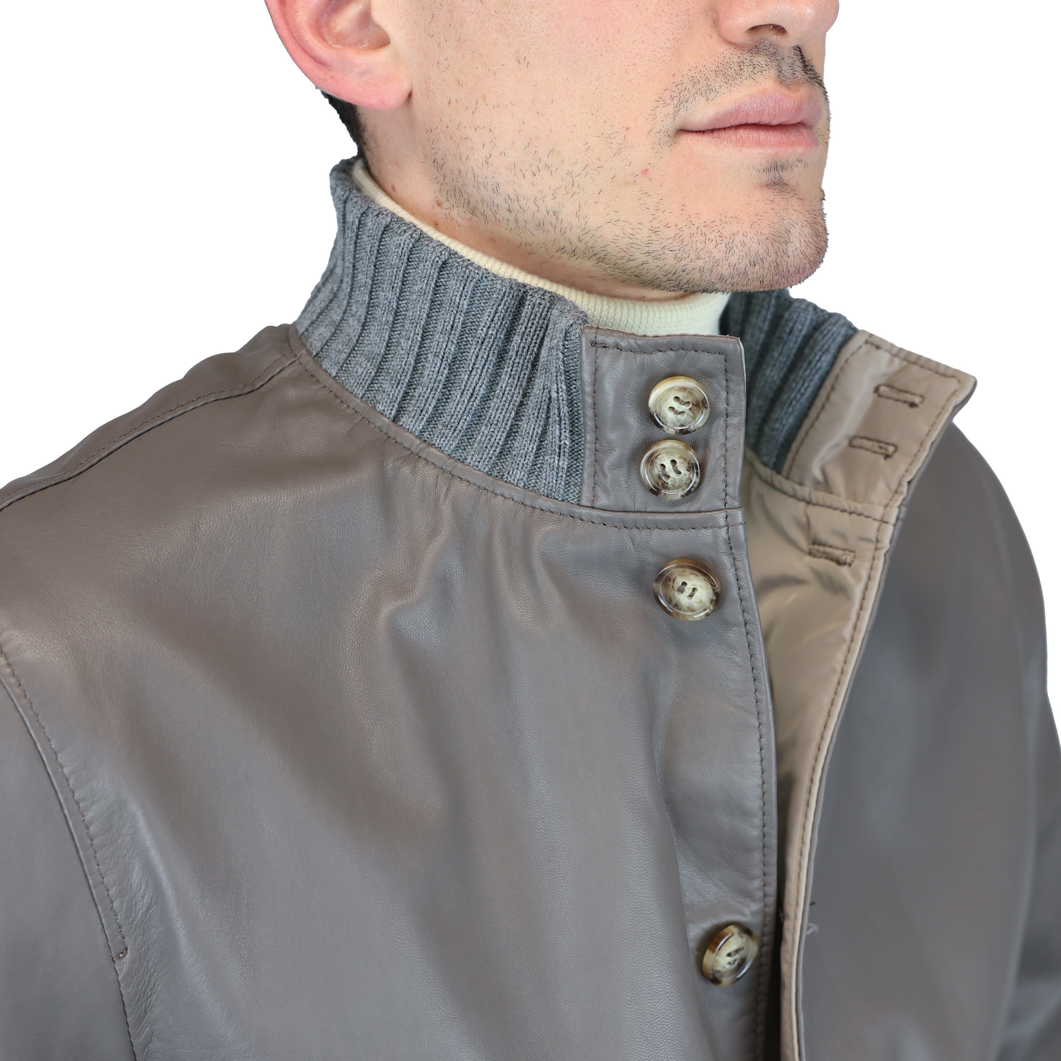  Chaqueta de cuero 98LNAGR