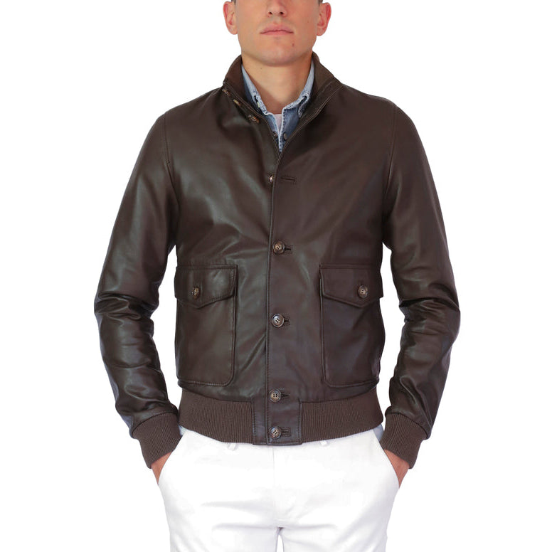 Giacca in pelle 98LTABR