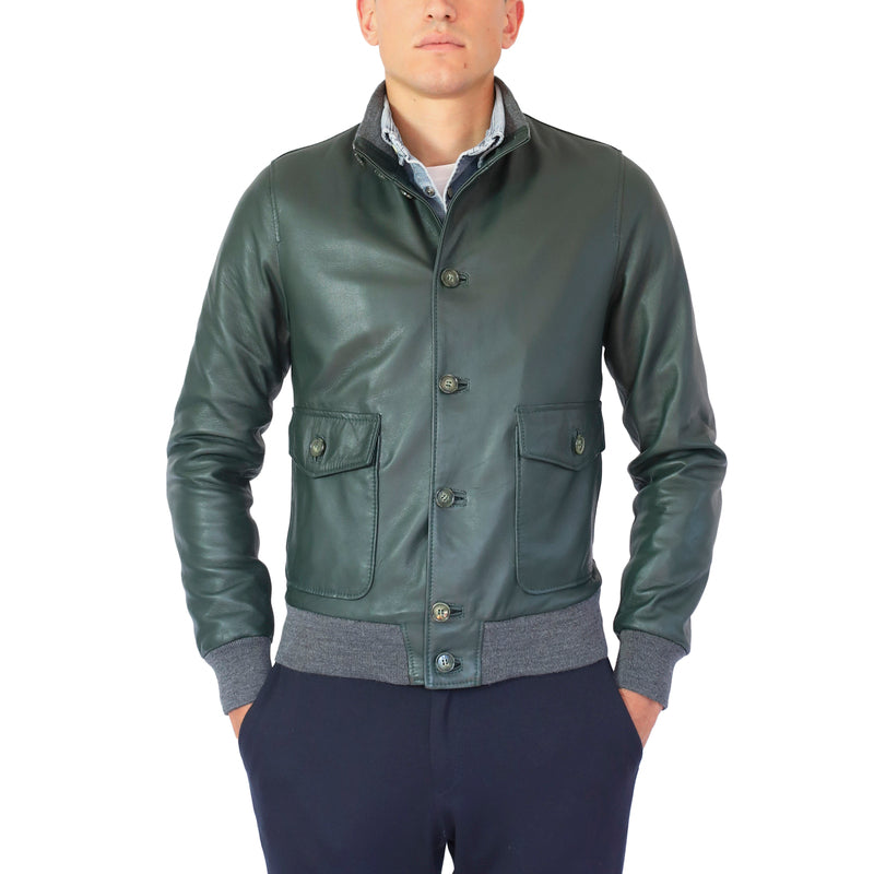 Leather jacket 98LUXVE