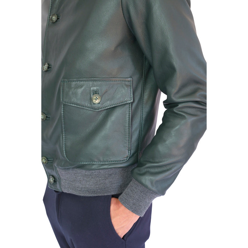 Leather jacket 98LUXVE