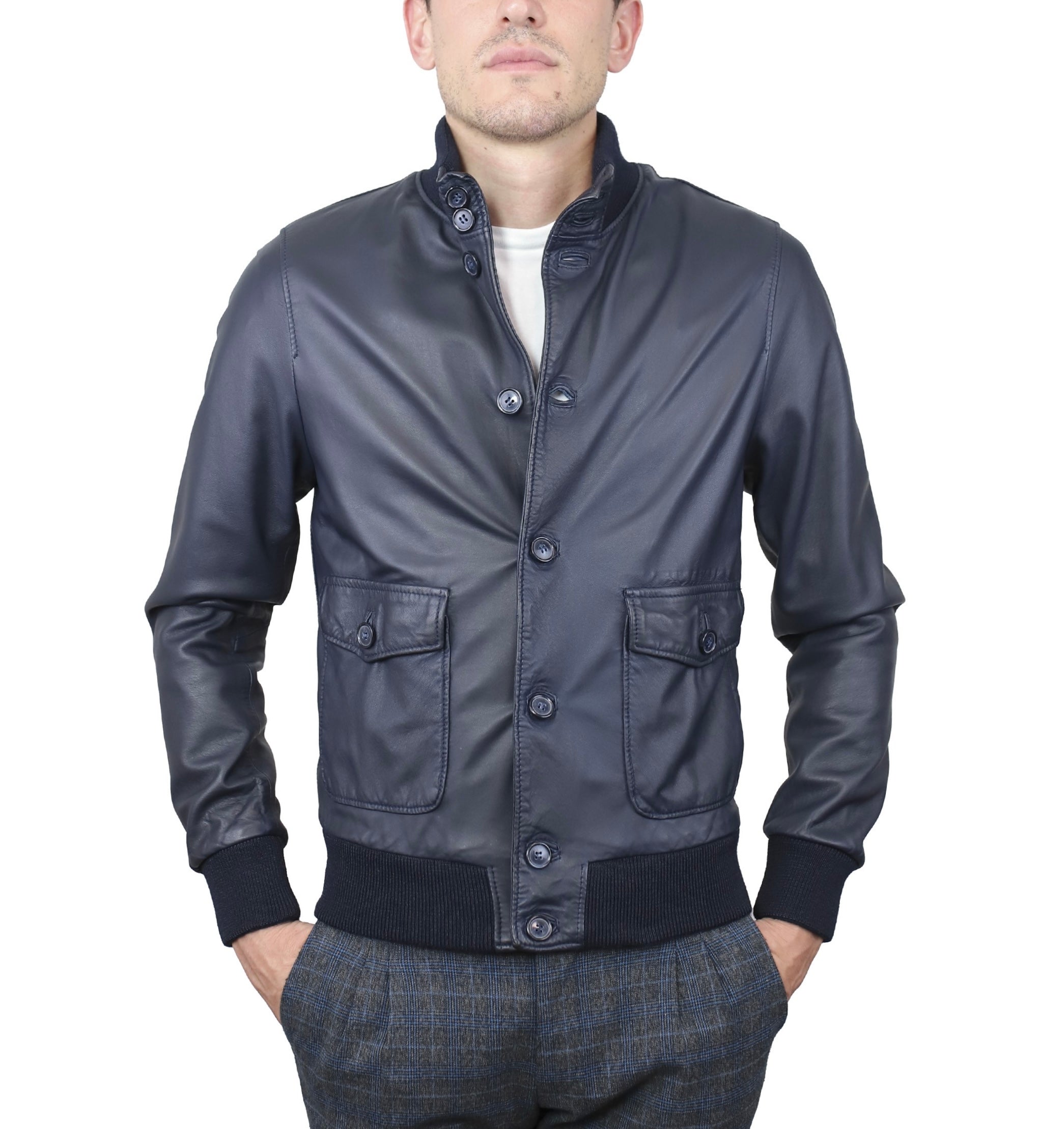 98MNWBL leather jacket