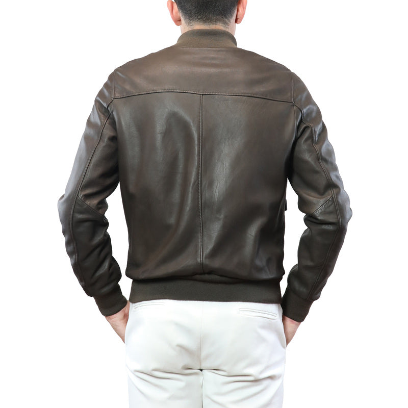 Leather jacket 98MNWBR