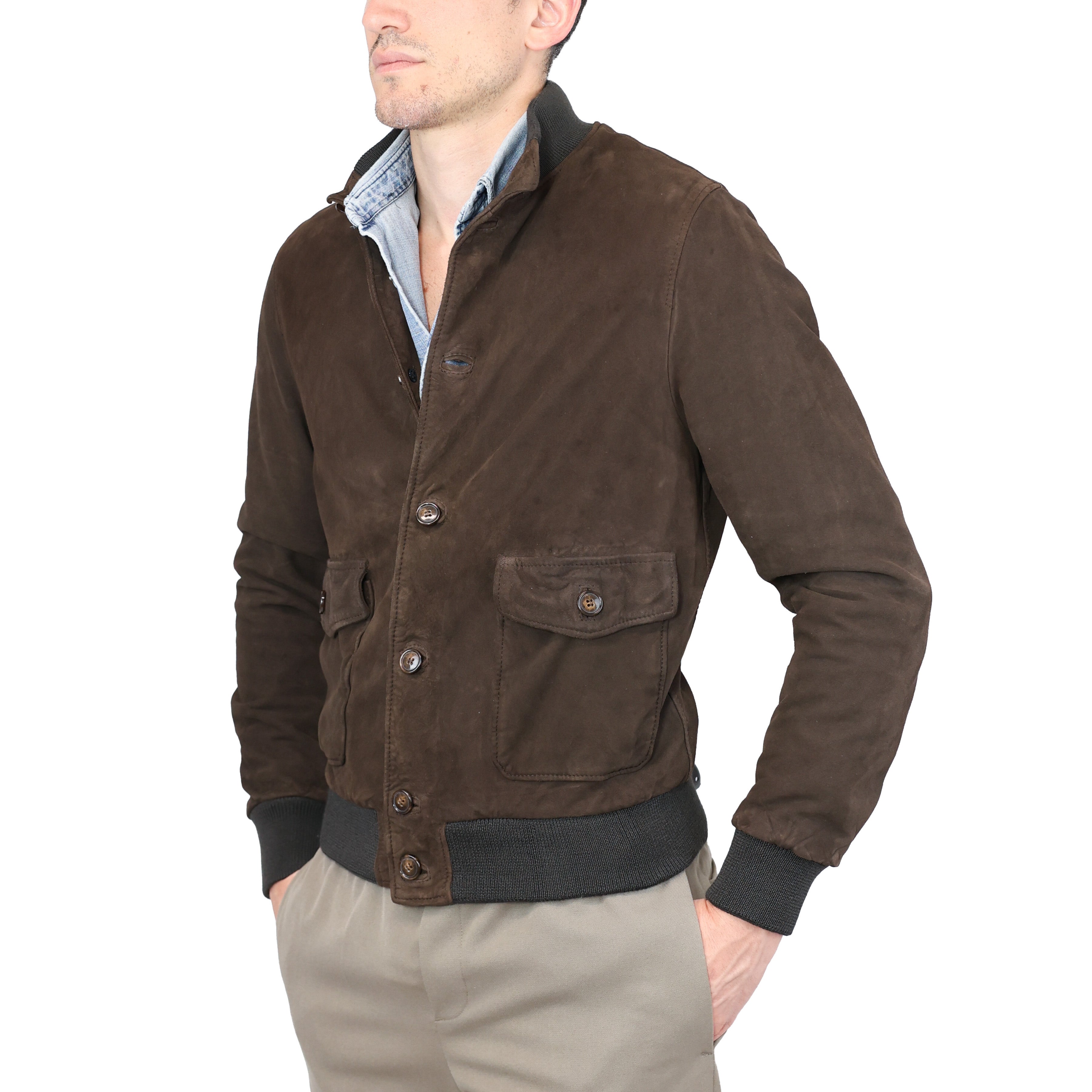 Chaqueta de cuero 98MSWMO