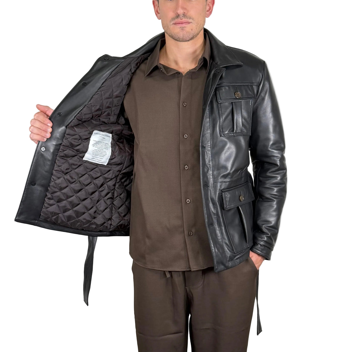 Giacca in pelle 49LCNAN