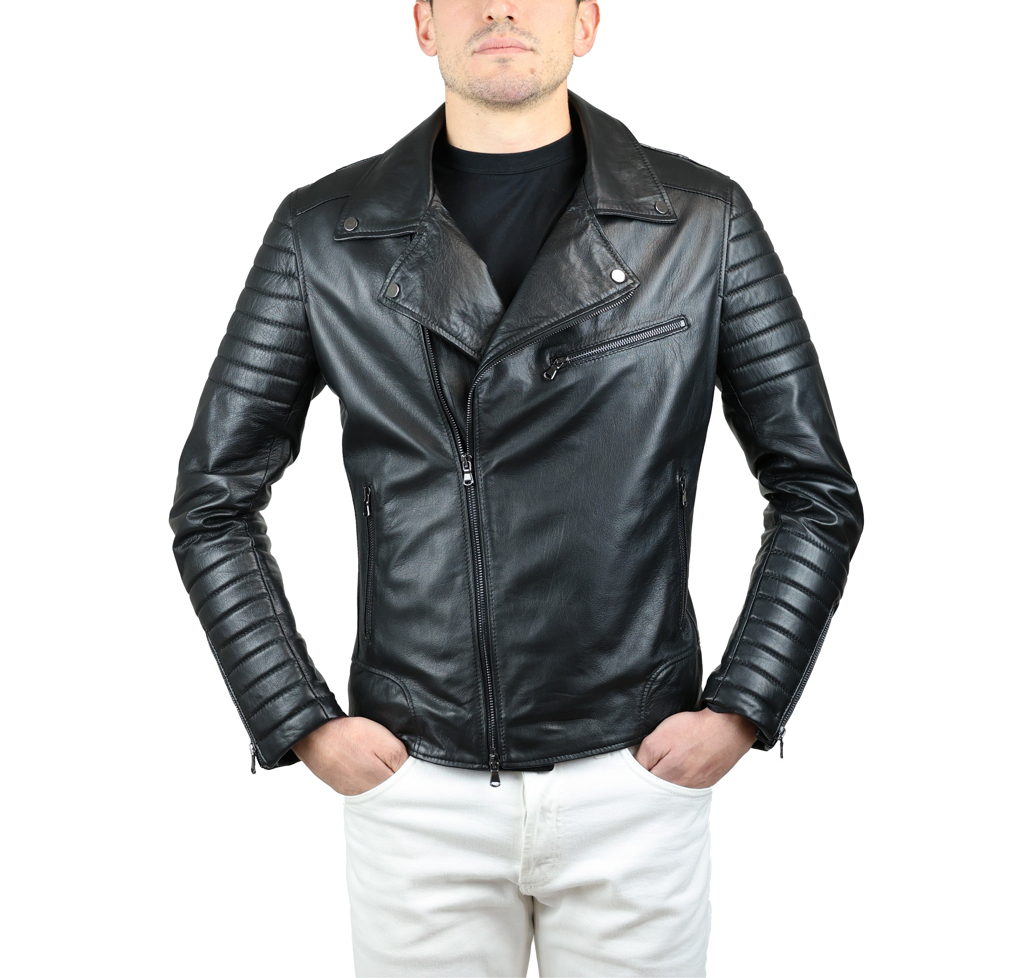 Chaqueta de cuero 601PTNE