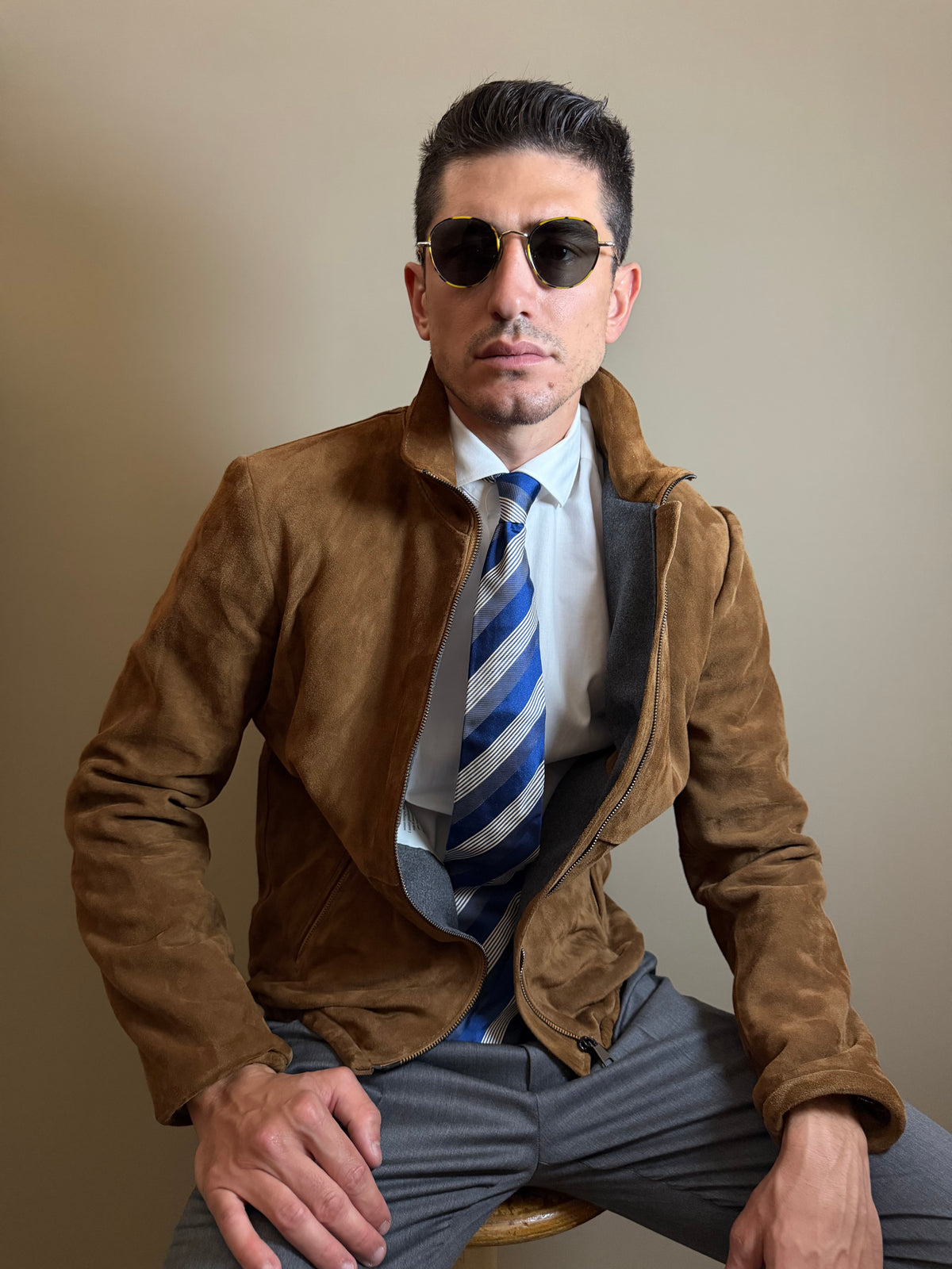 Veste en cuir 94CCSUA