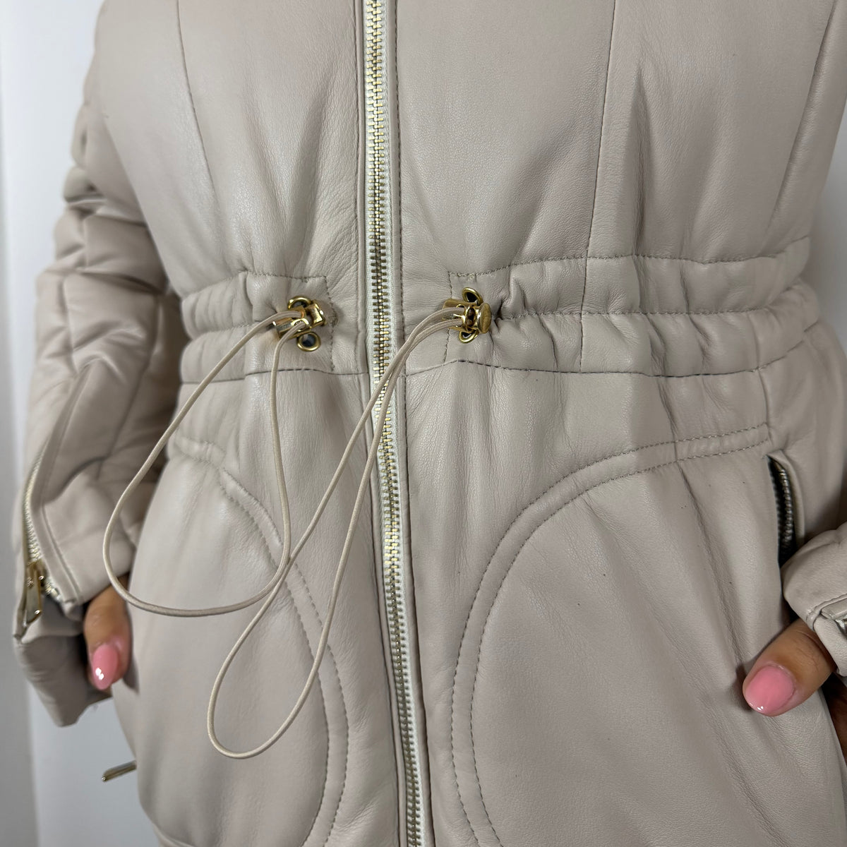 Biker in Shearling  73SHEVI