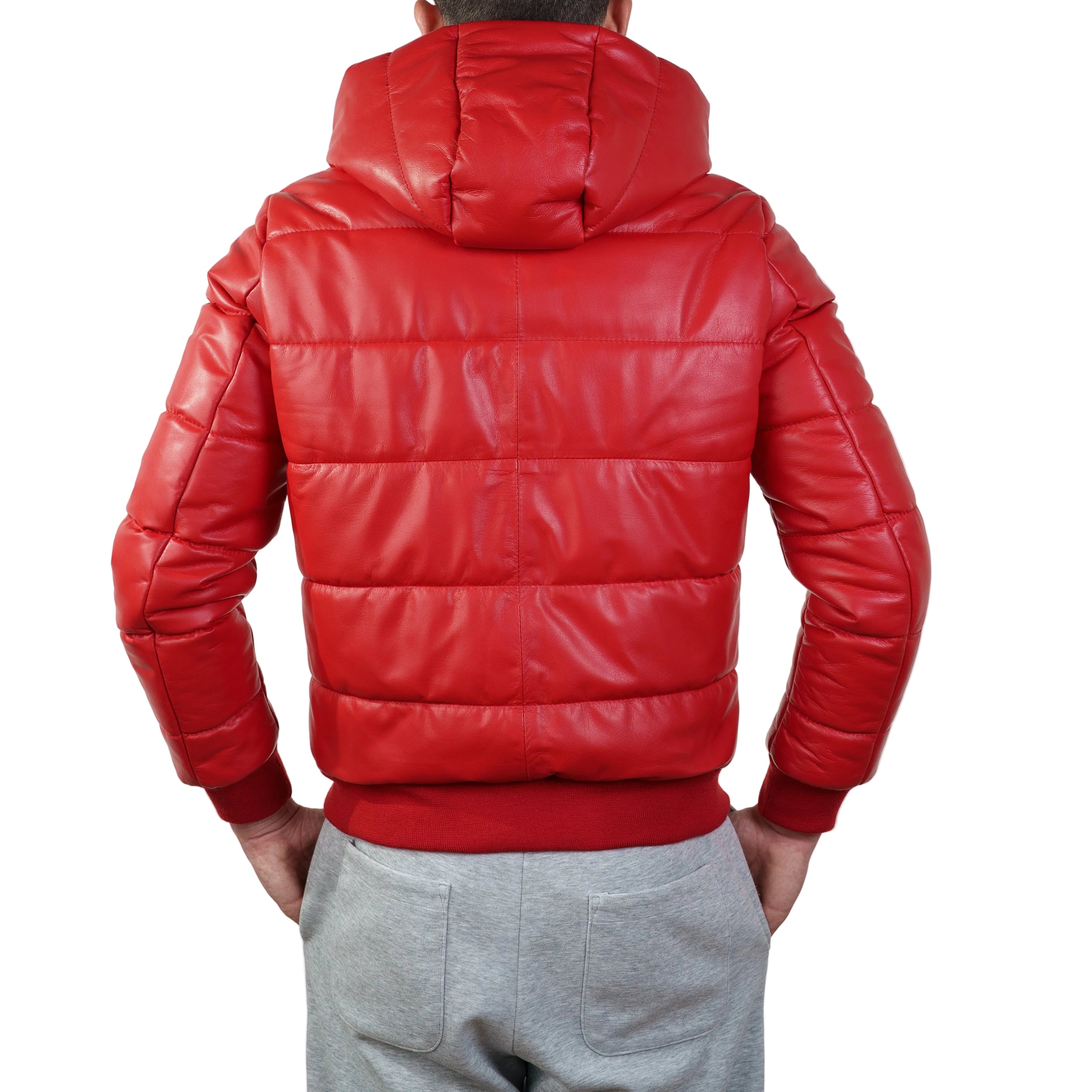 Piumino in pelle 89LCARS