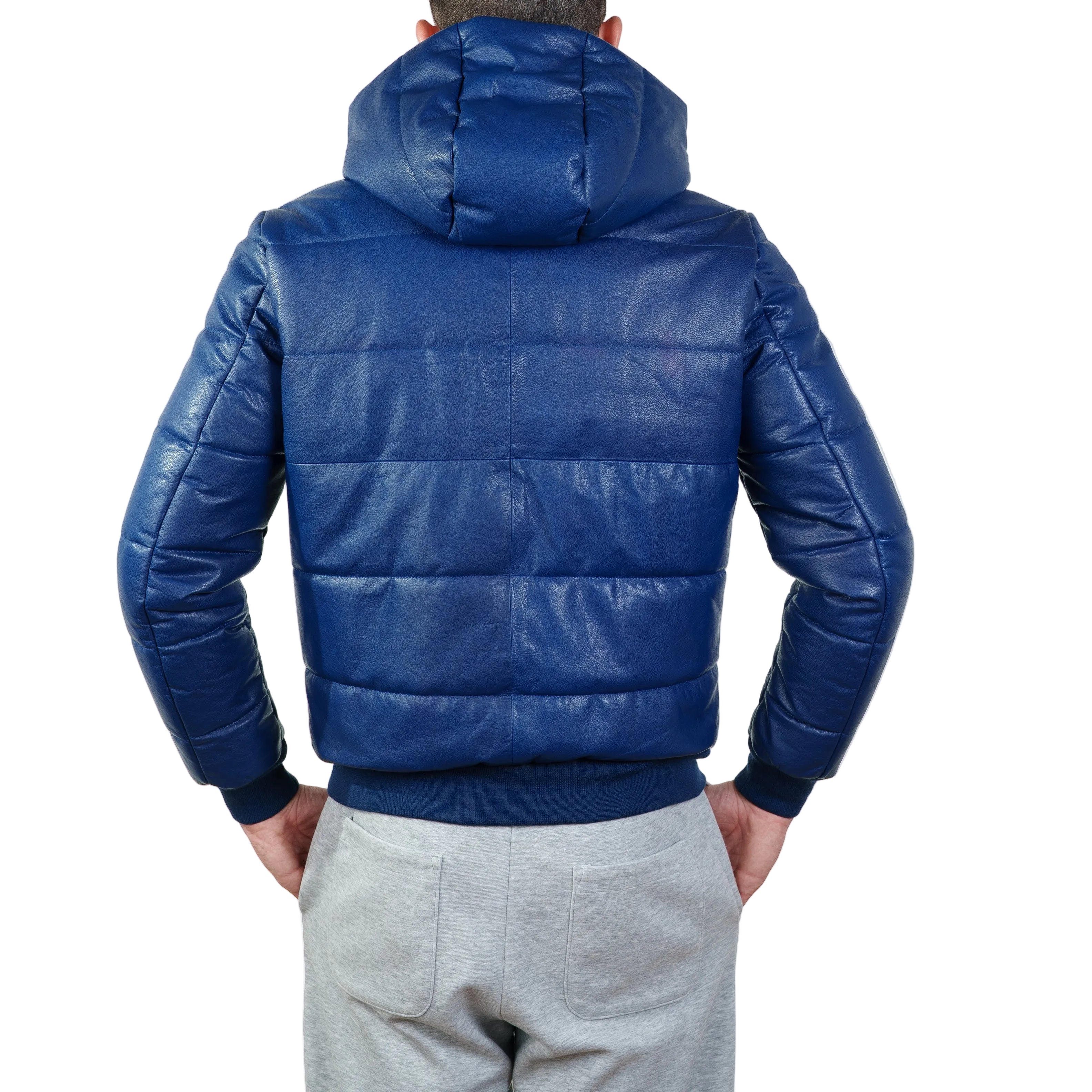Piumino in pelle 89LCACO