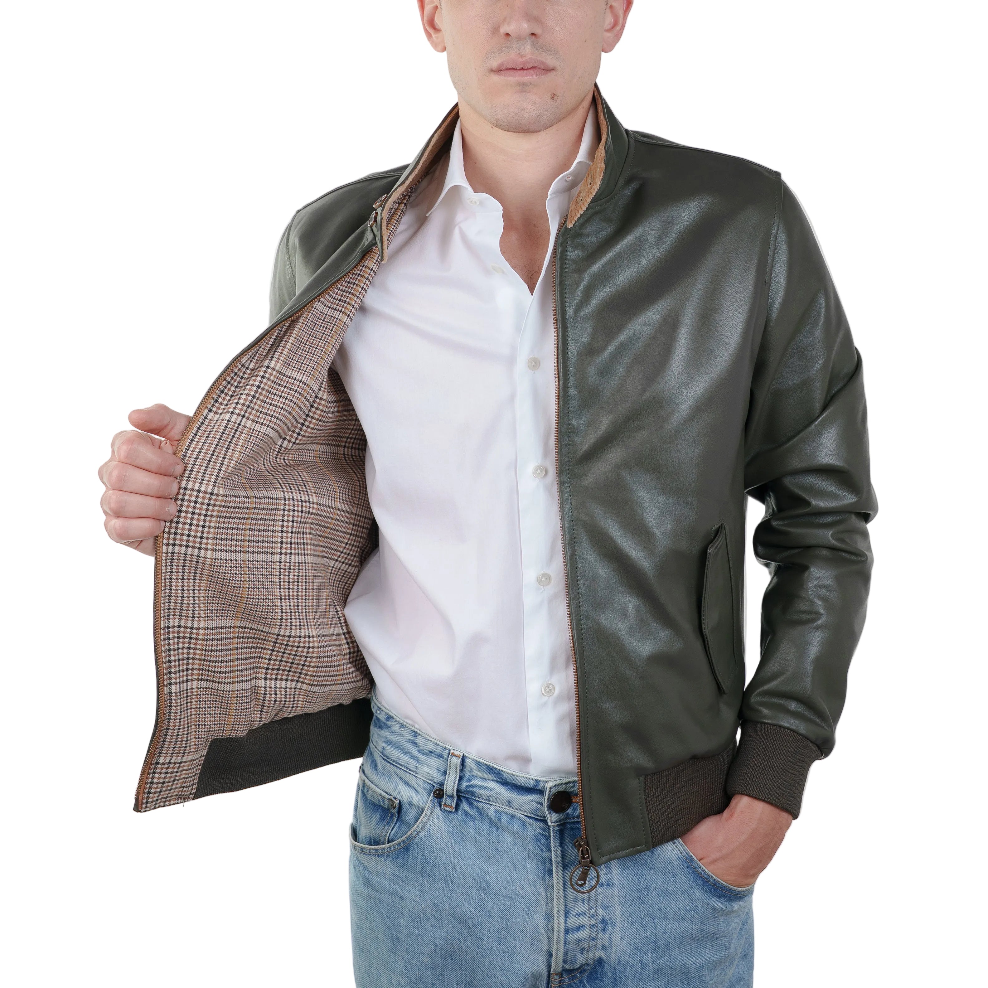 Giacca in pelle 89BRNMI