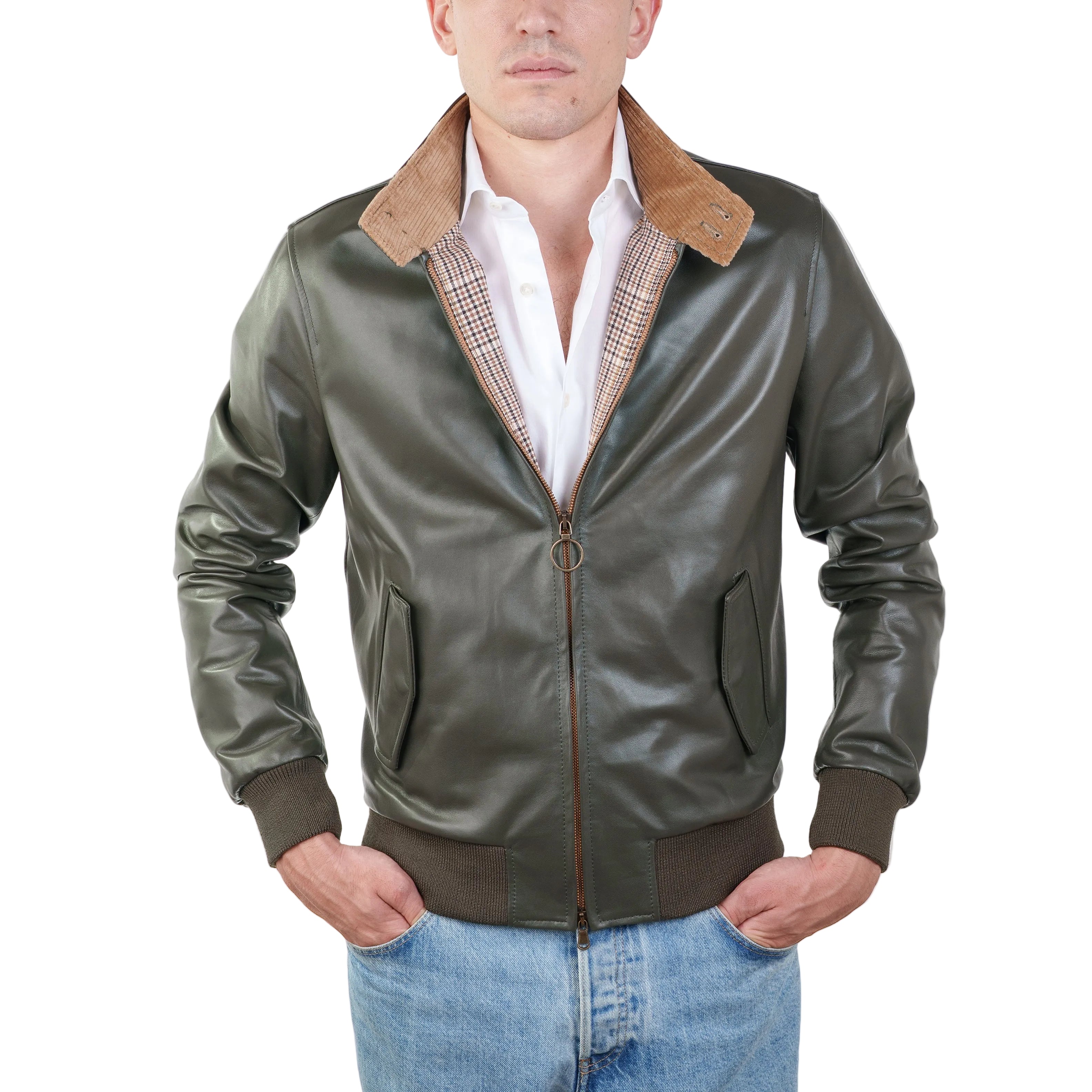 Giacca in pelle 89BRNMI