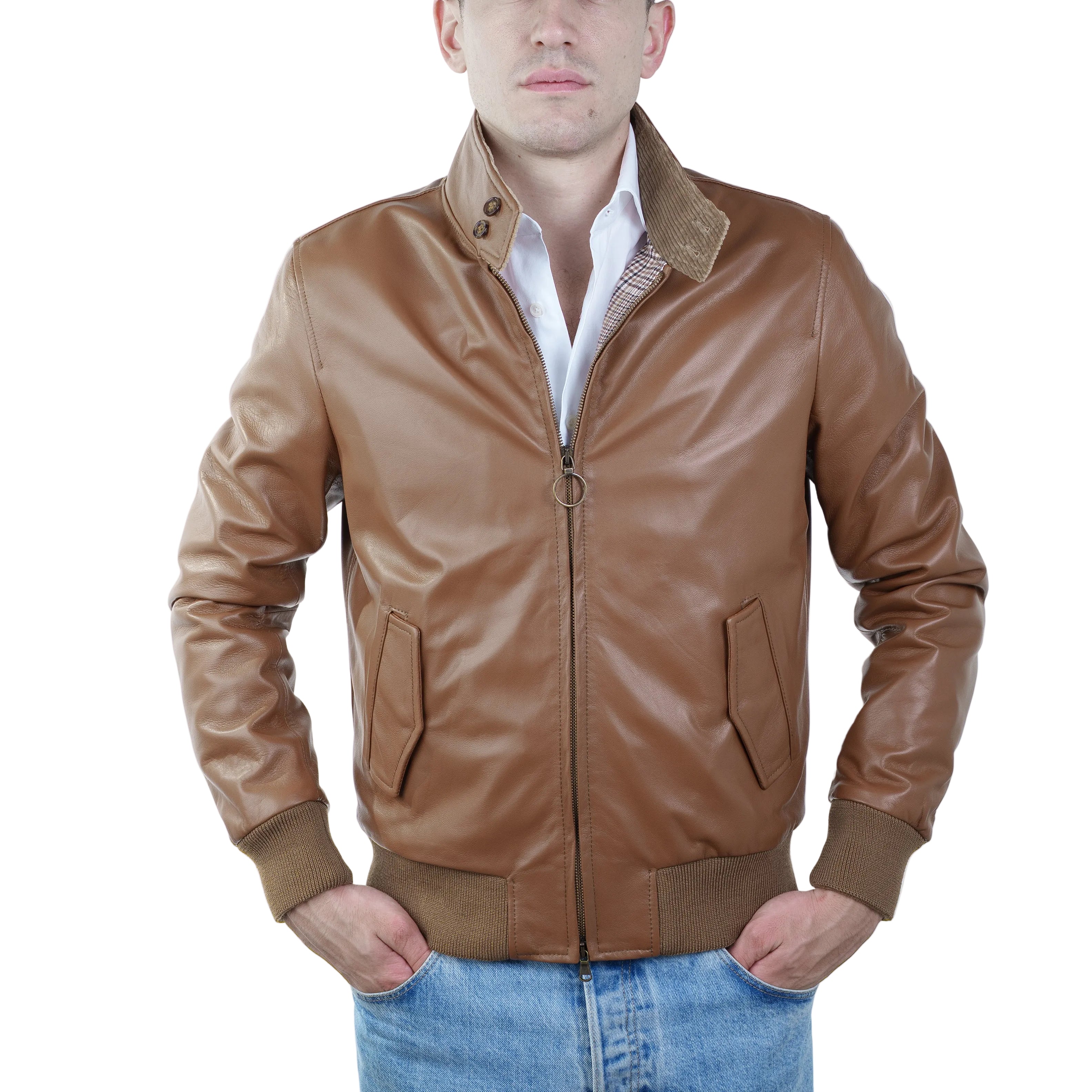 Giacca in pelle 89BRNCU