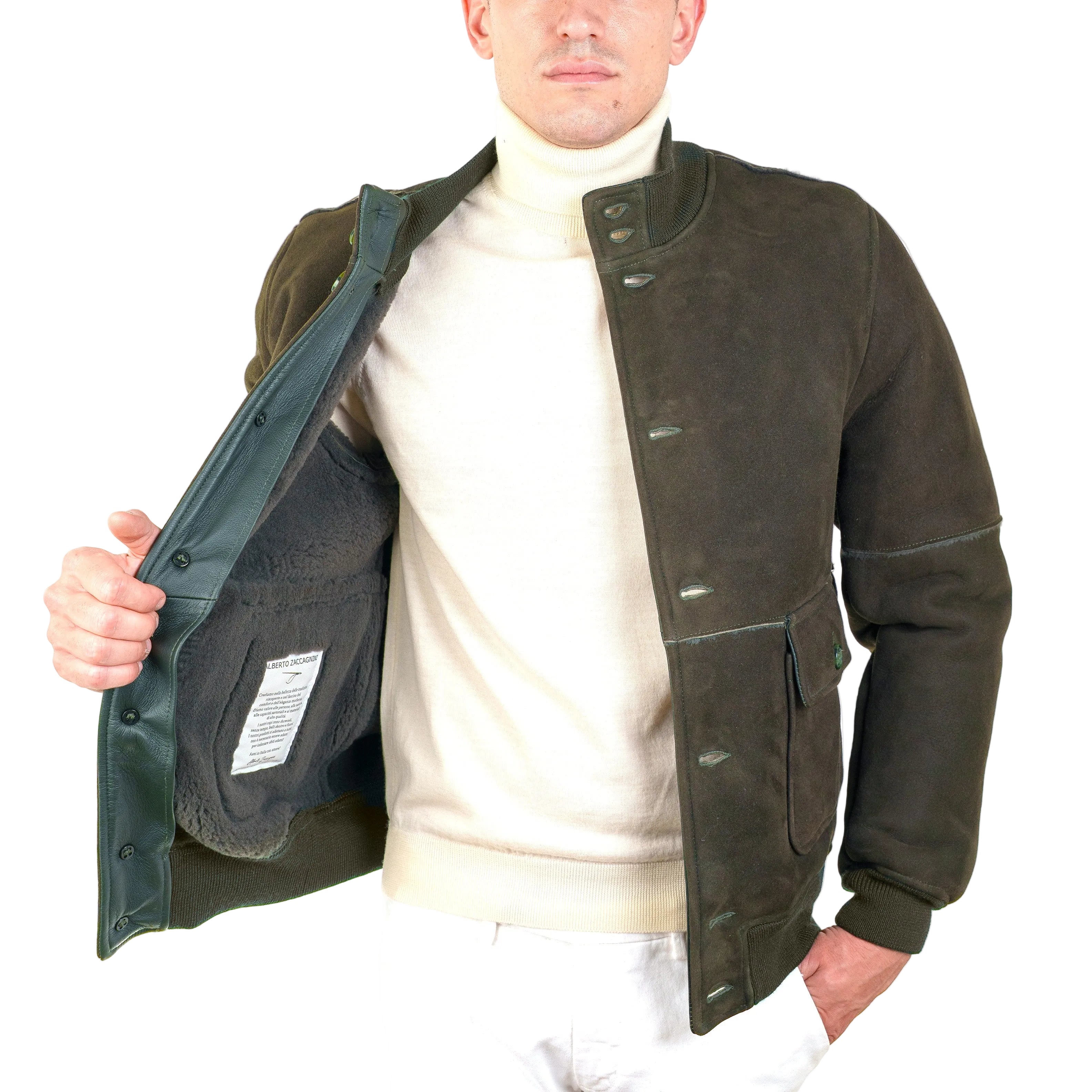 Bomber in Shearling 98CCSHV