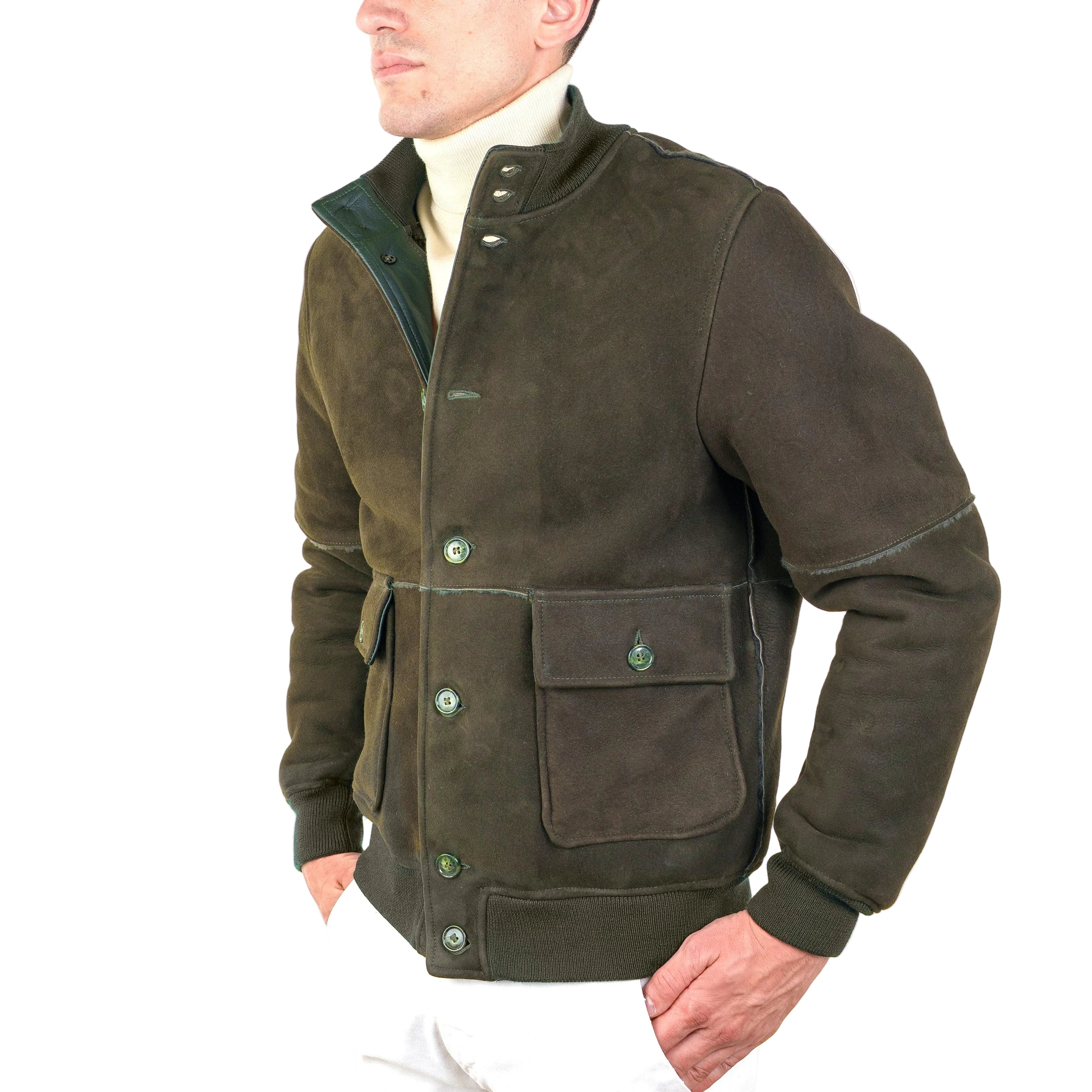 Bomber in Shearling 98CCSHV