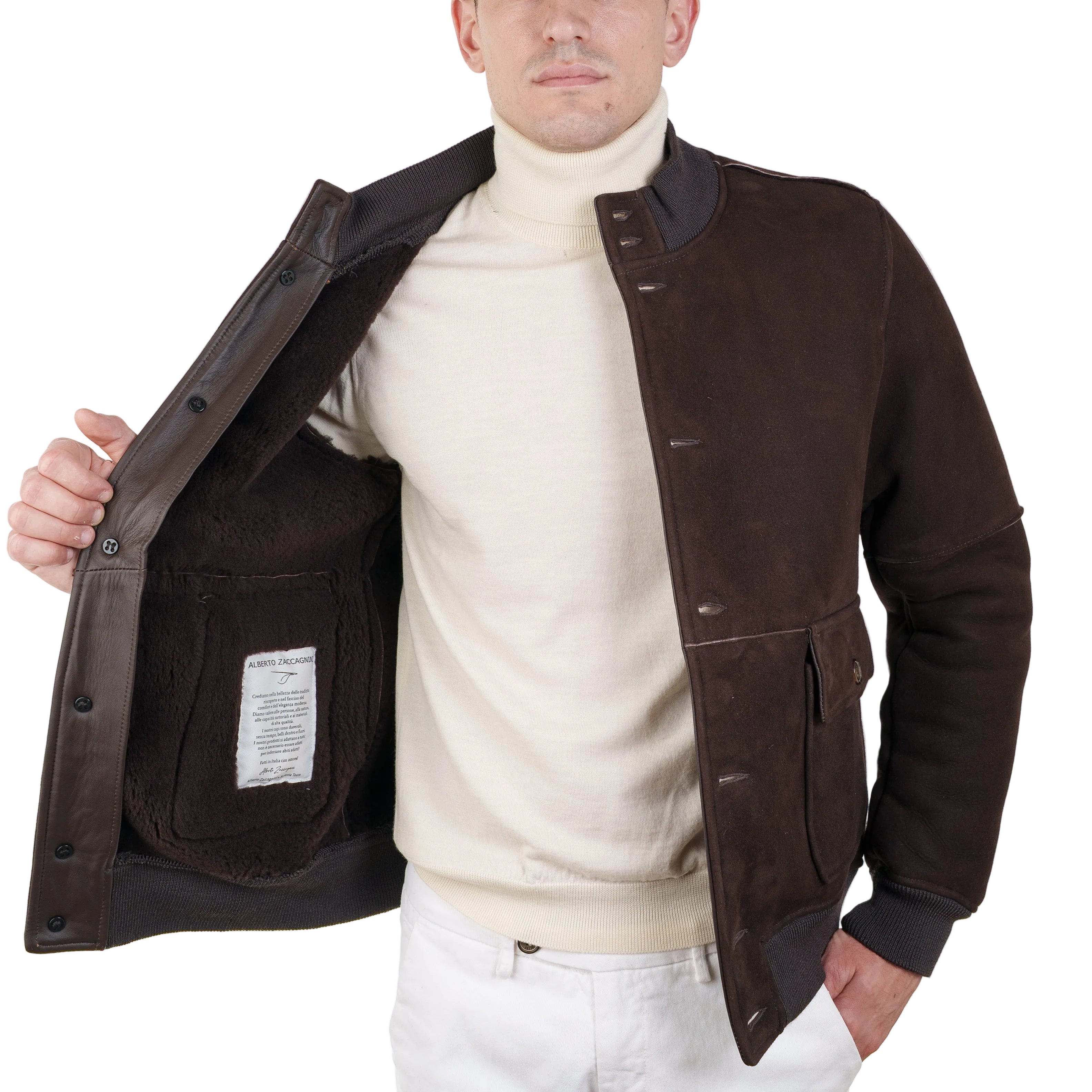 Bomber in Shearling 98CCSHM