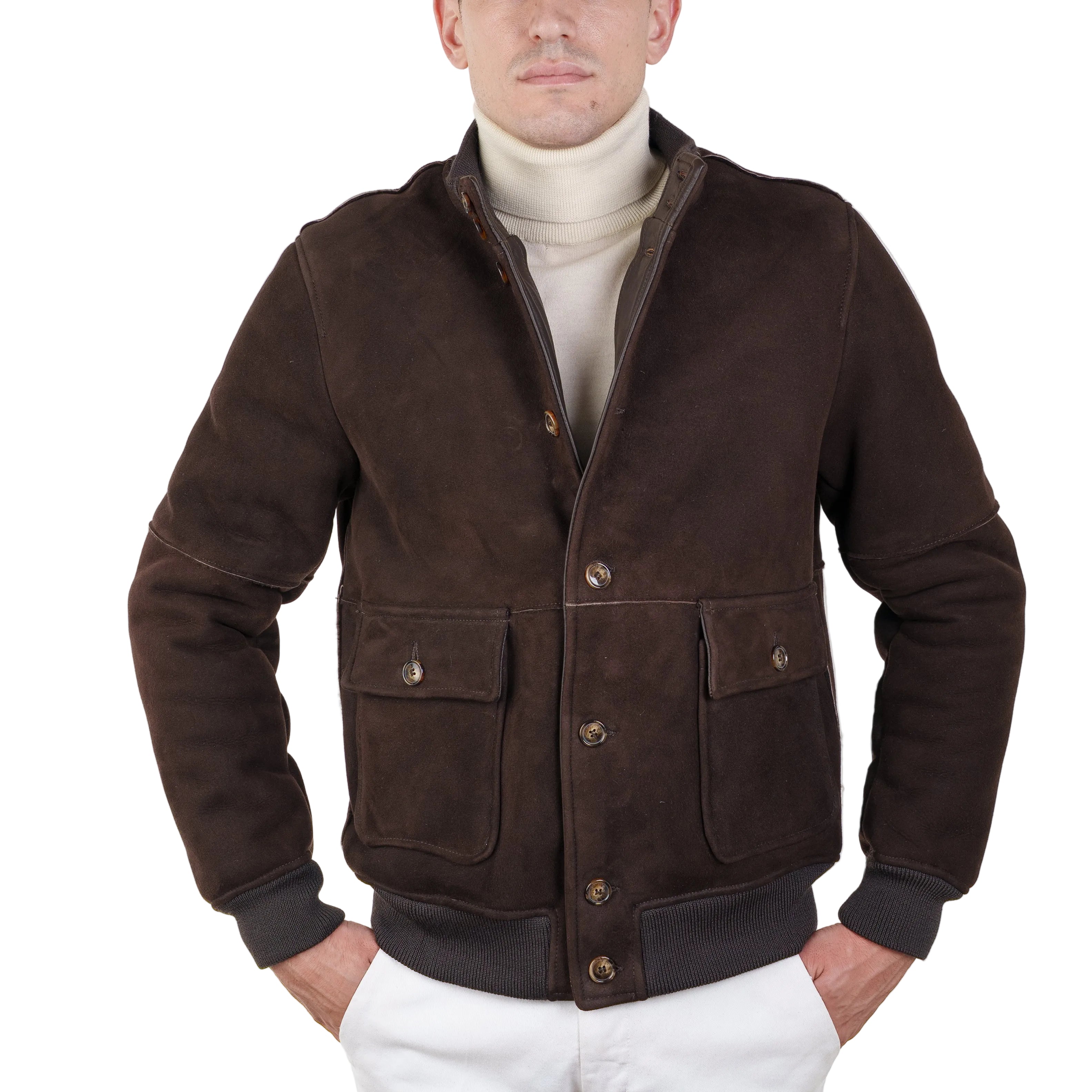 Bomber in Shearling 98CCSHM