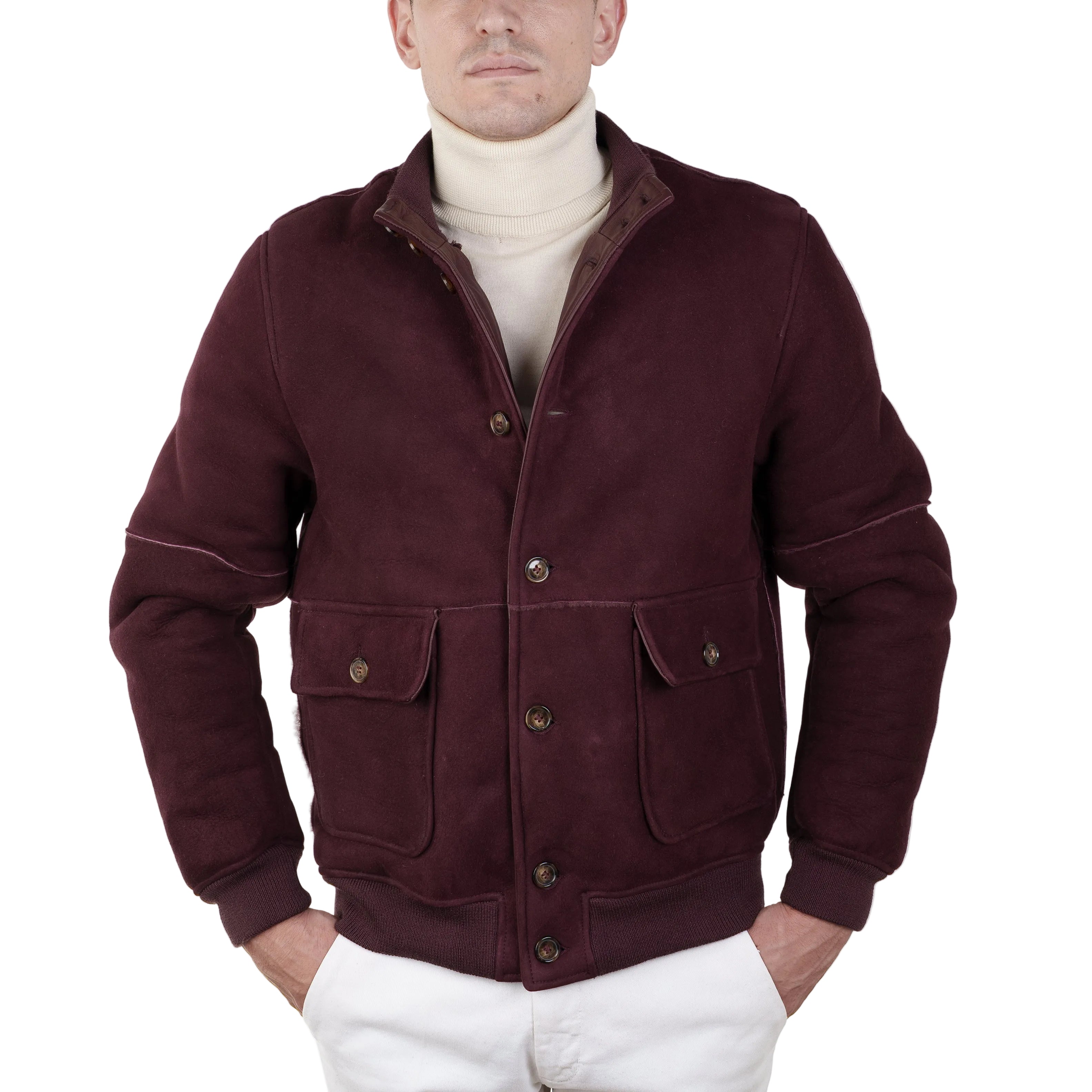 Bomber in Shearling 98CCSHX