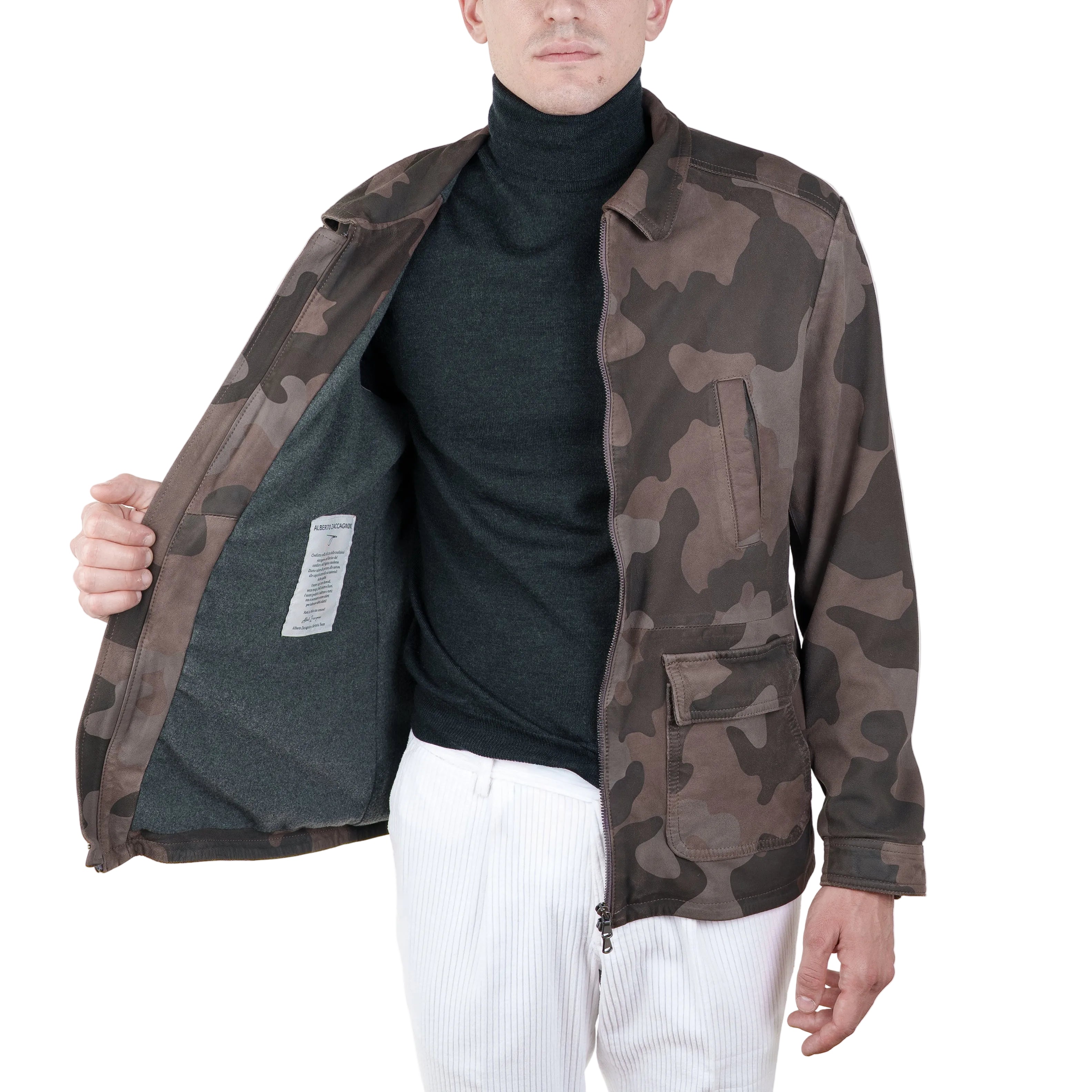 Giacca in pelle 49WNCAT