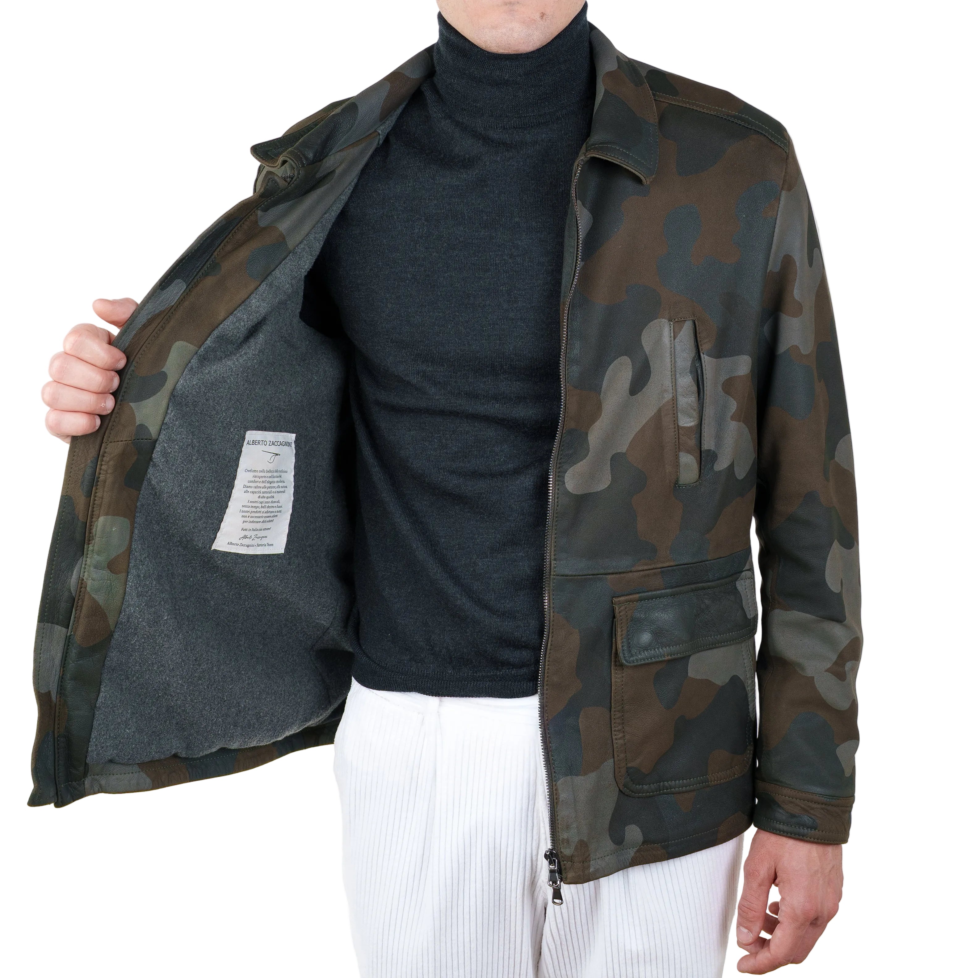 Giacca in pelle 49WNCAV