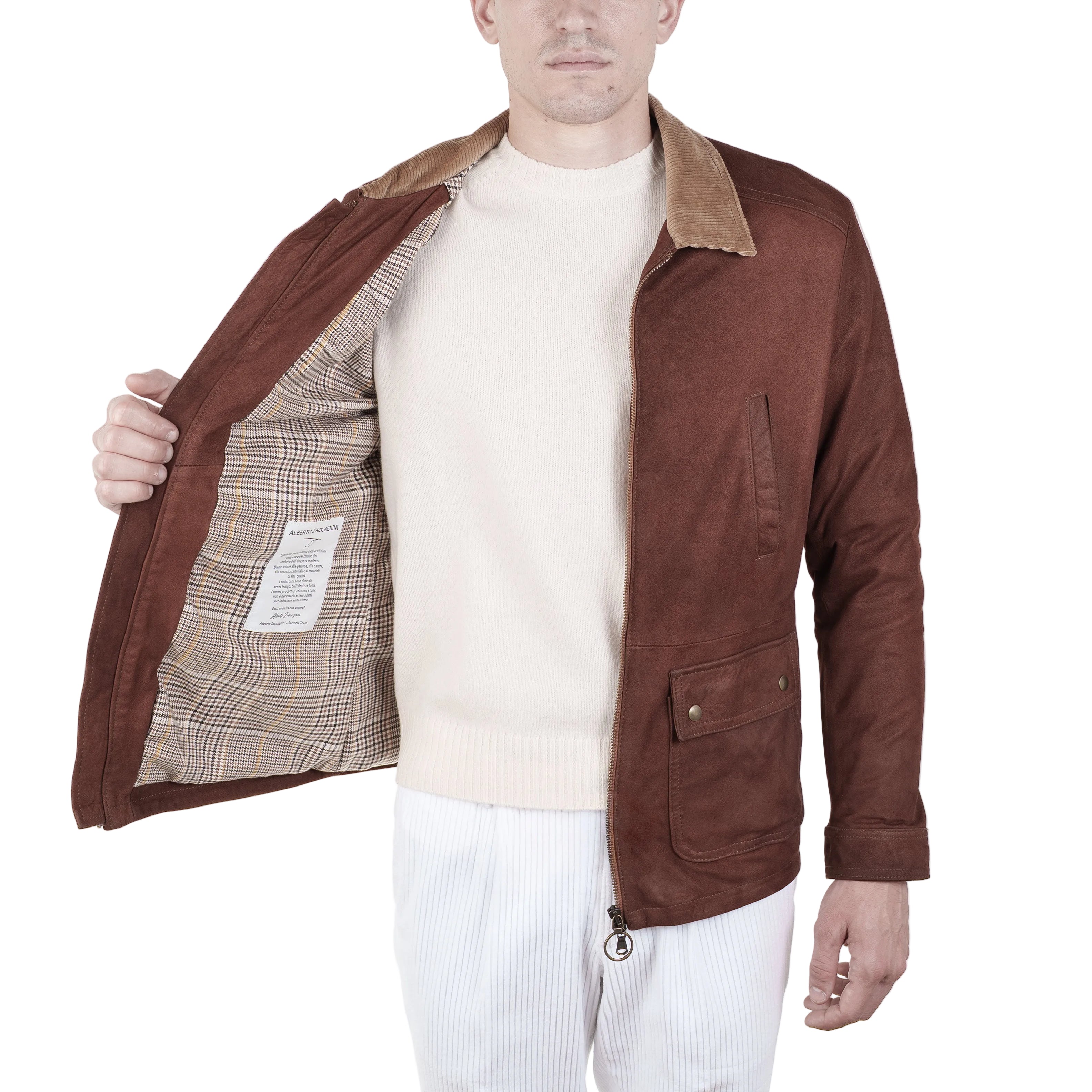 Giacca in pelle 49ZBROC