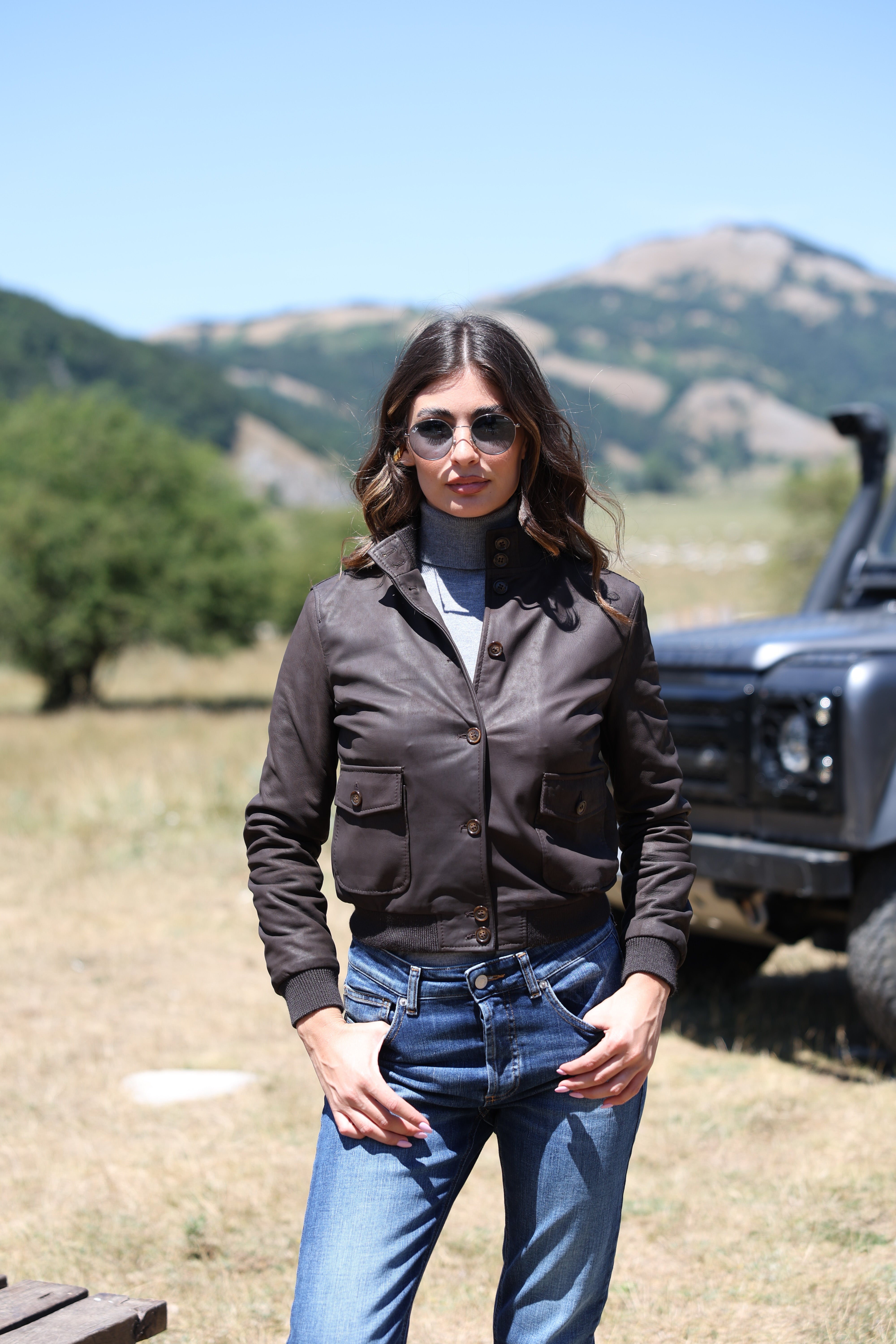 Giacca in pelle 25LVIBR