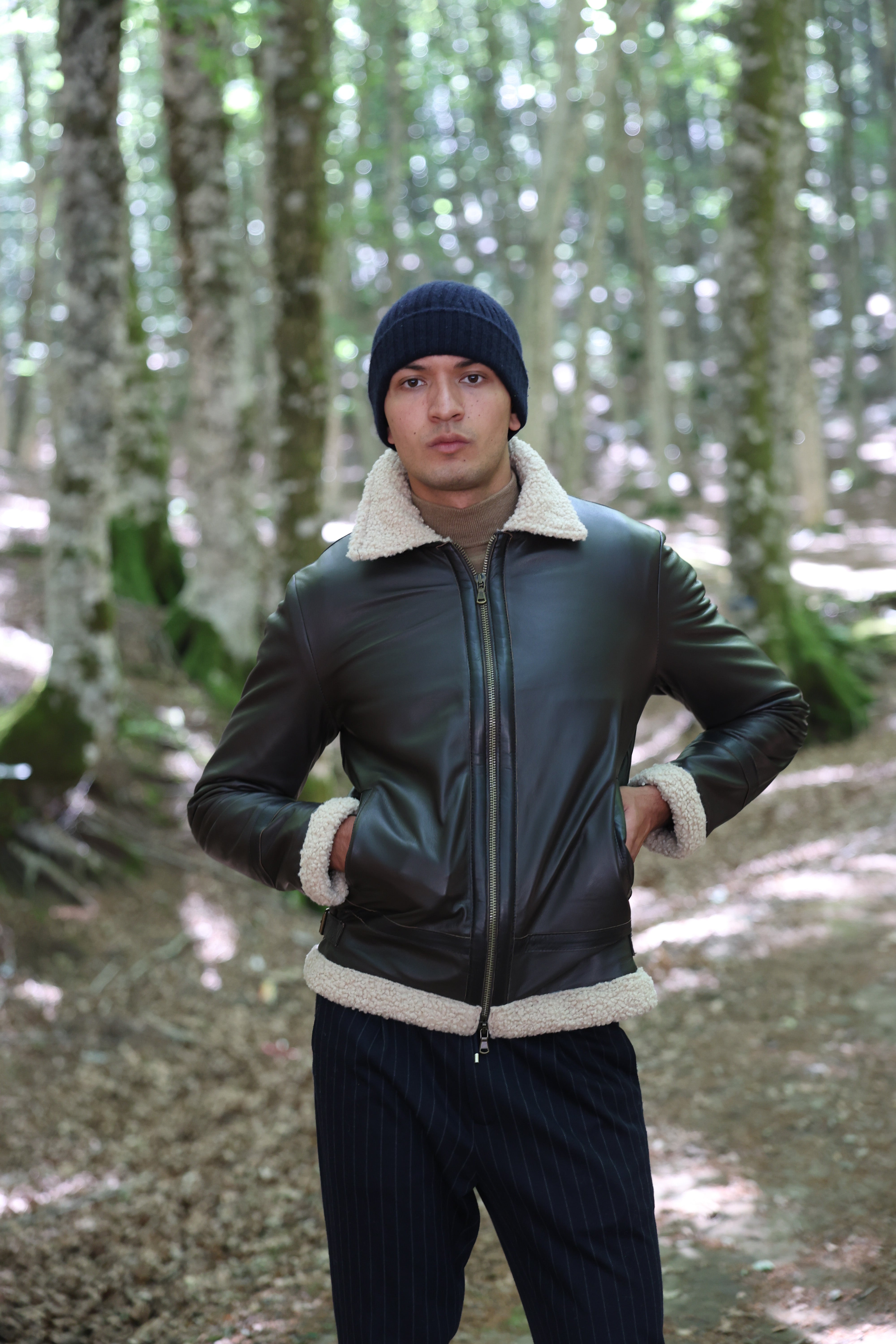 Biker in pelle 73LNECB