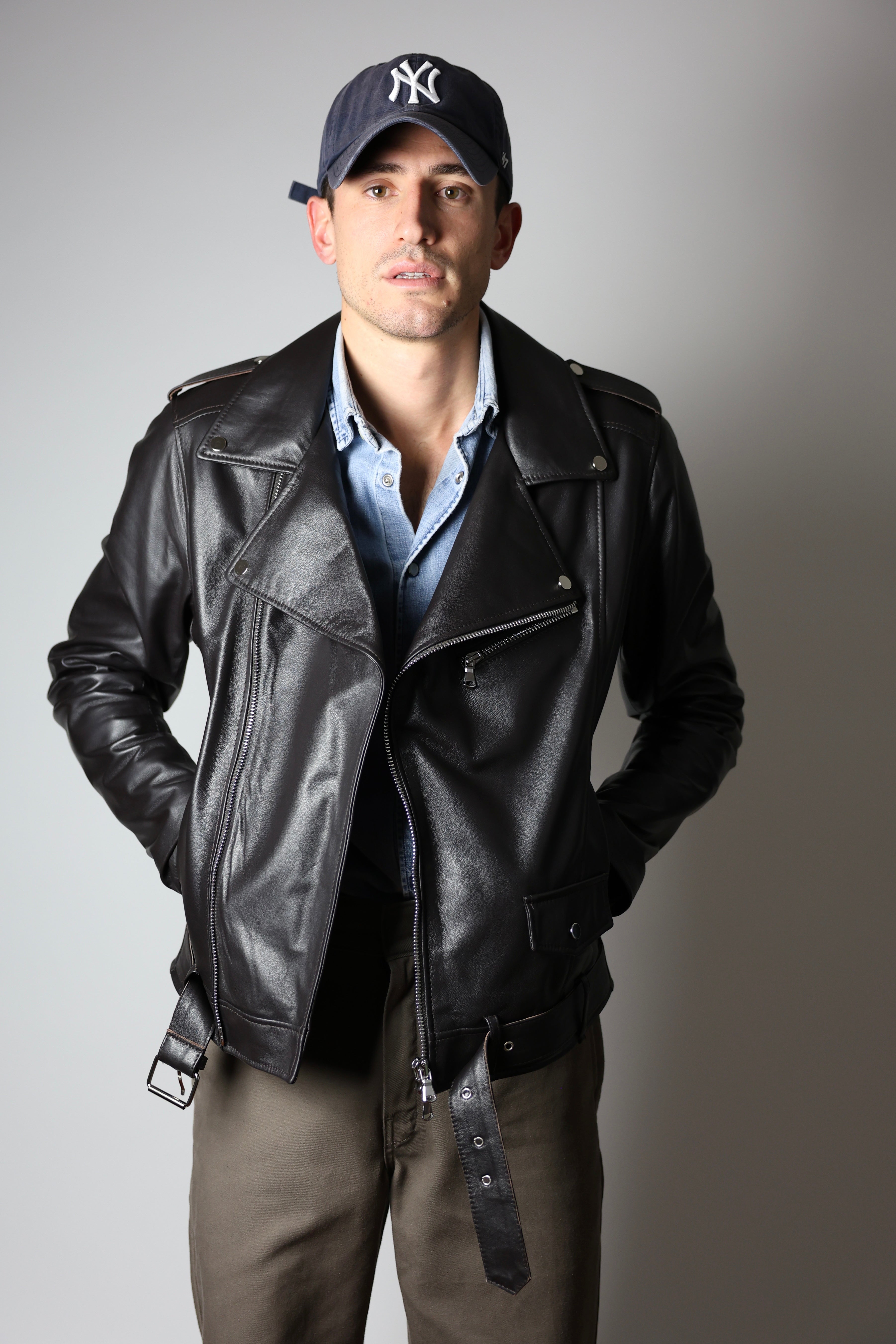 Leather jacket 601NANE