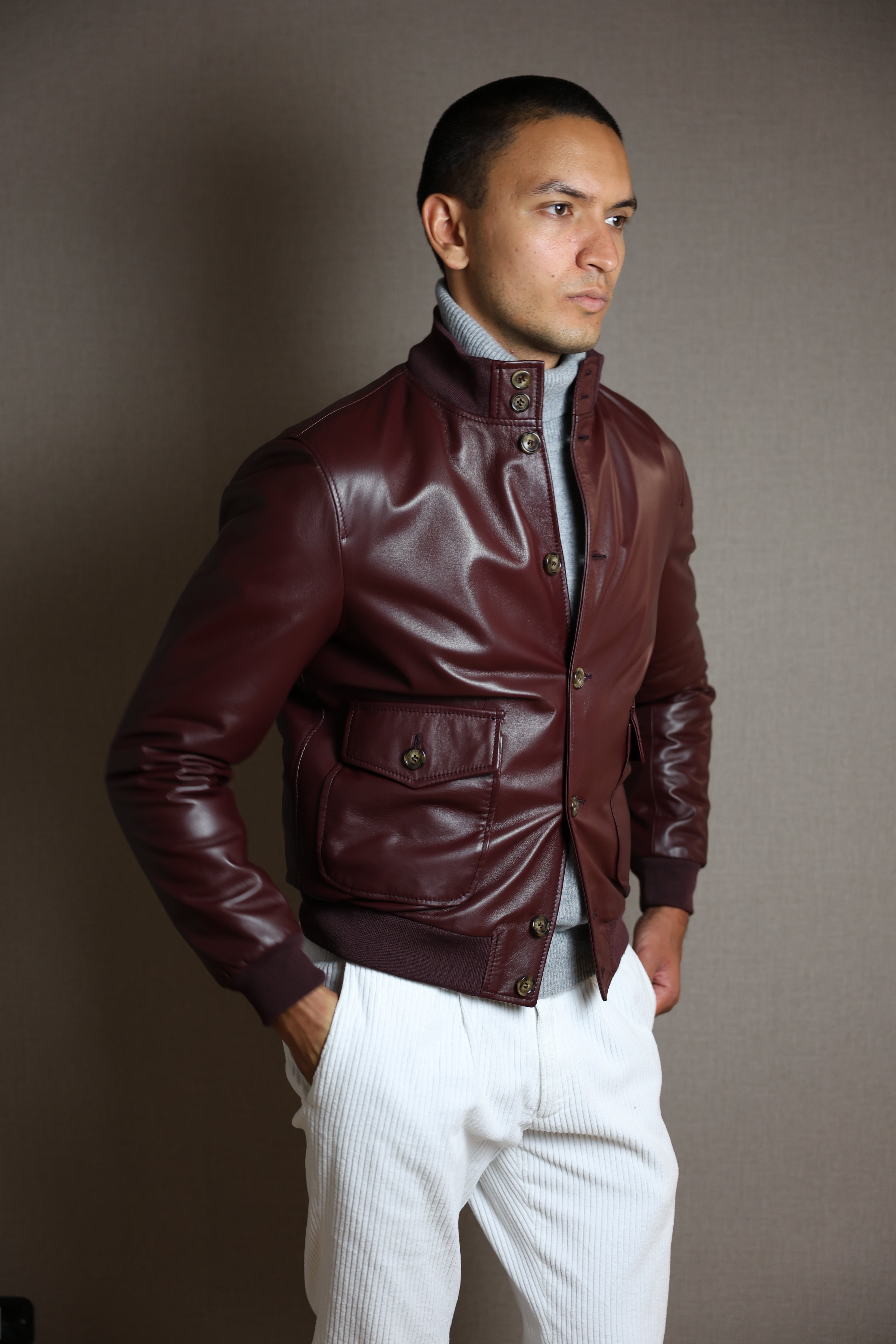 Giacca in pelle 98LTABX