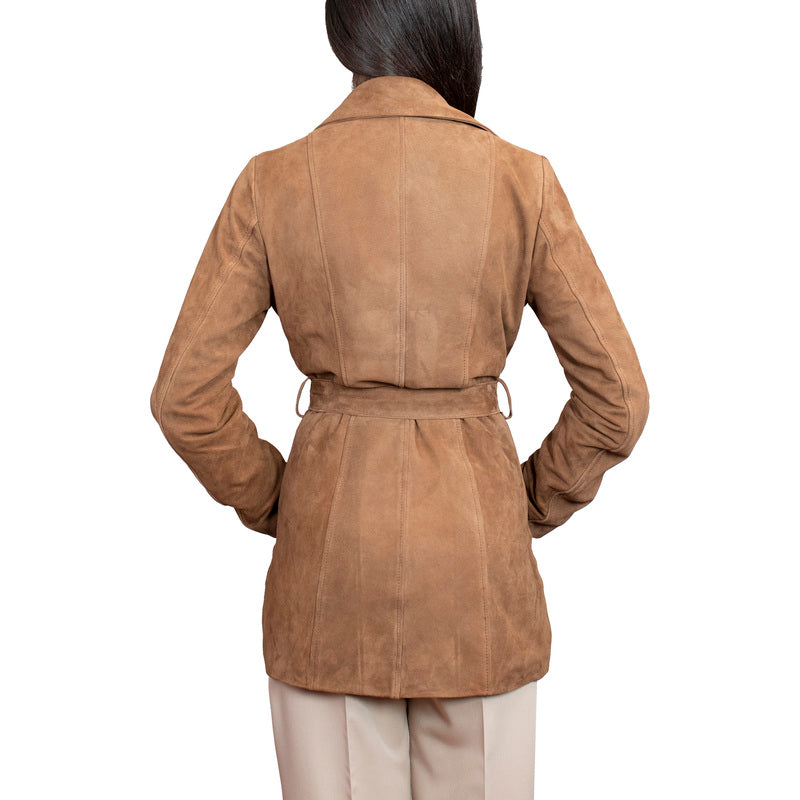 Leather trench TRHSUAR