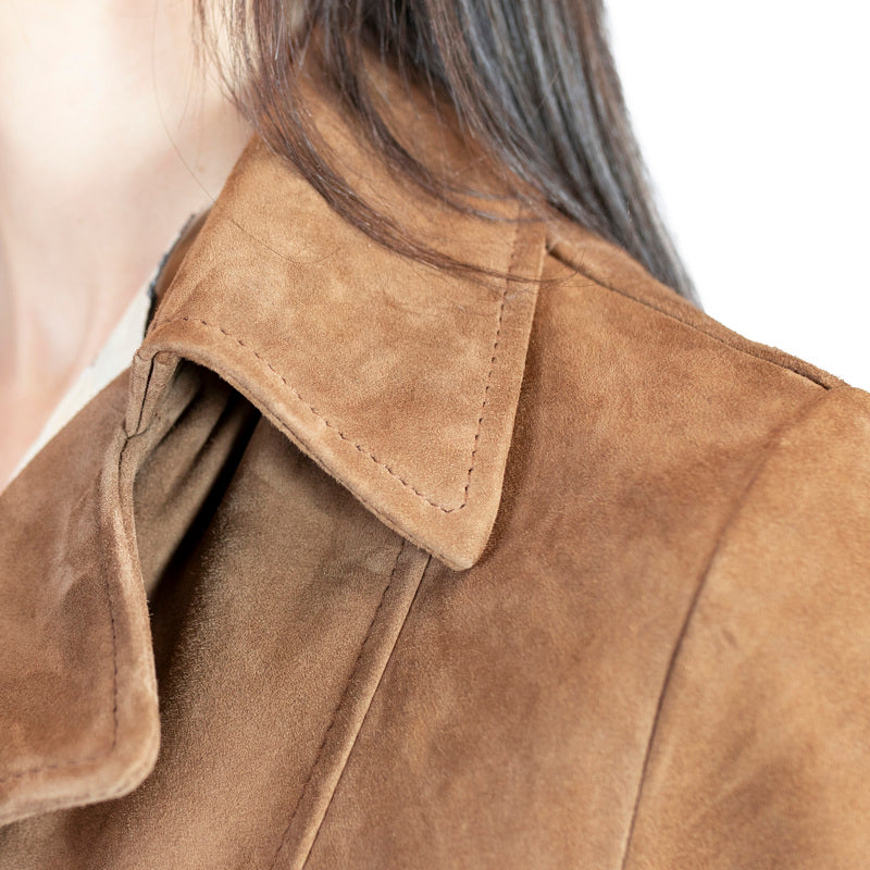 Leather trench TRHSUAR