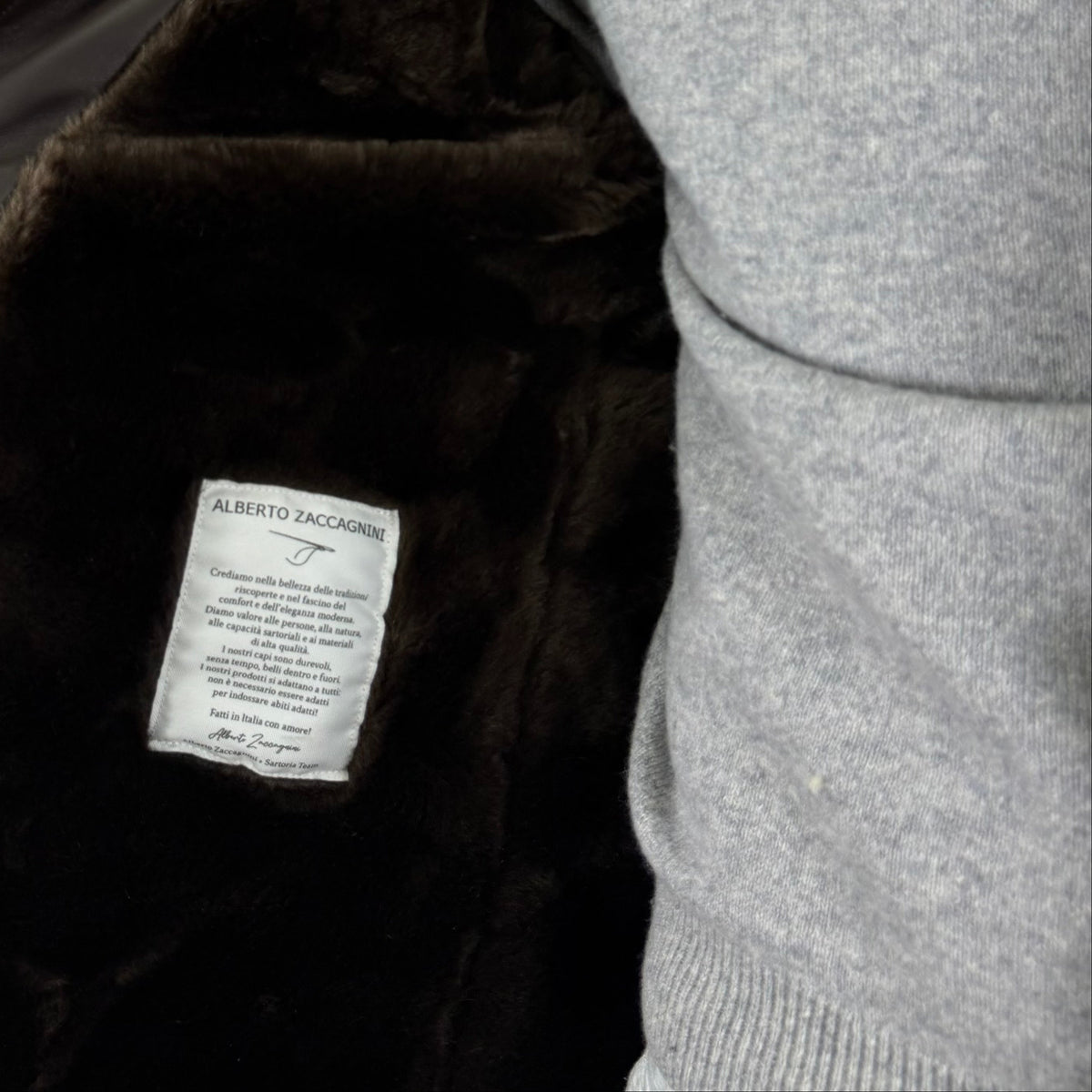 Cappotto in Tessuto Pelle 99TEXMO