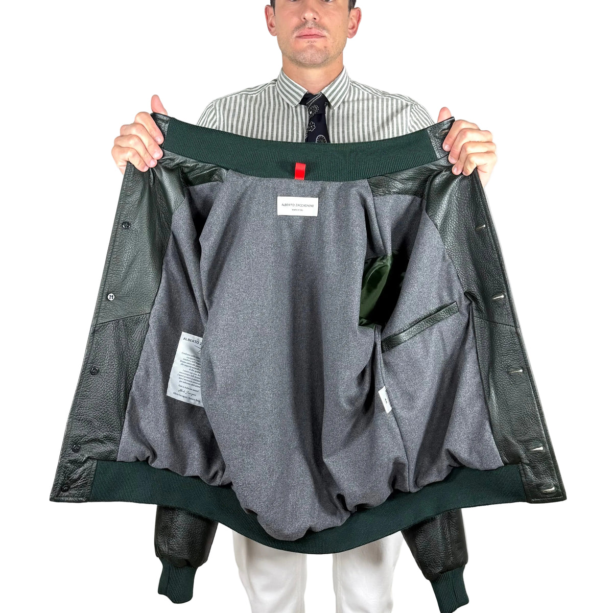 Bomber in pelle 98TOGVP