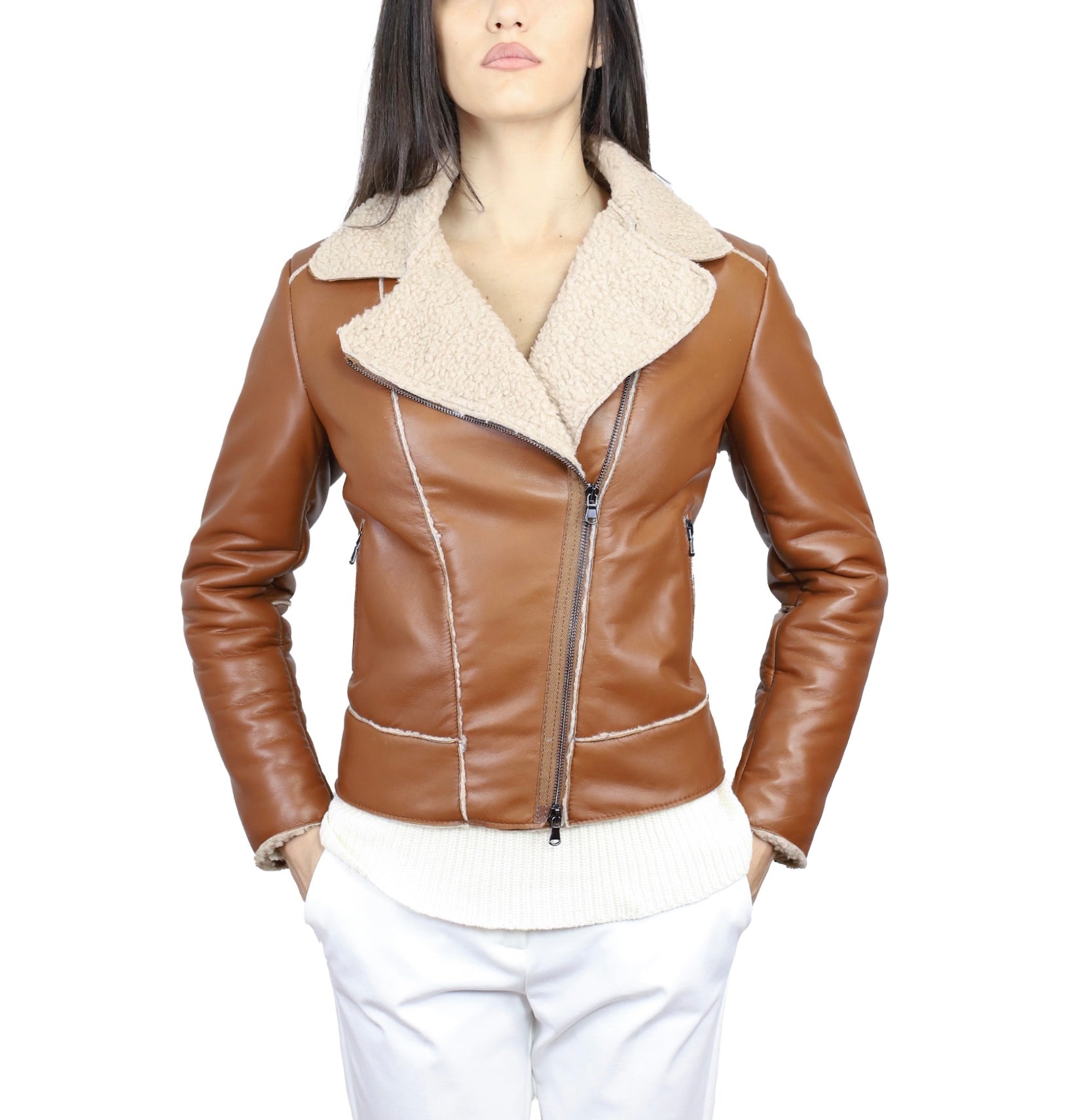 43LECOC leather jacket