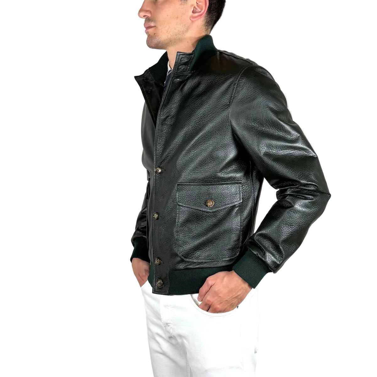 Bomber in pelle 98TOGVP