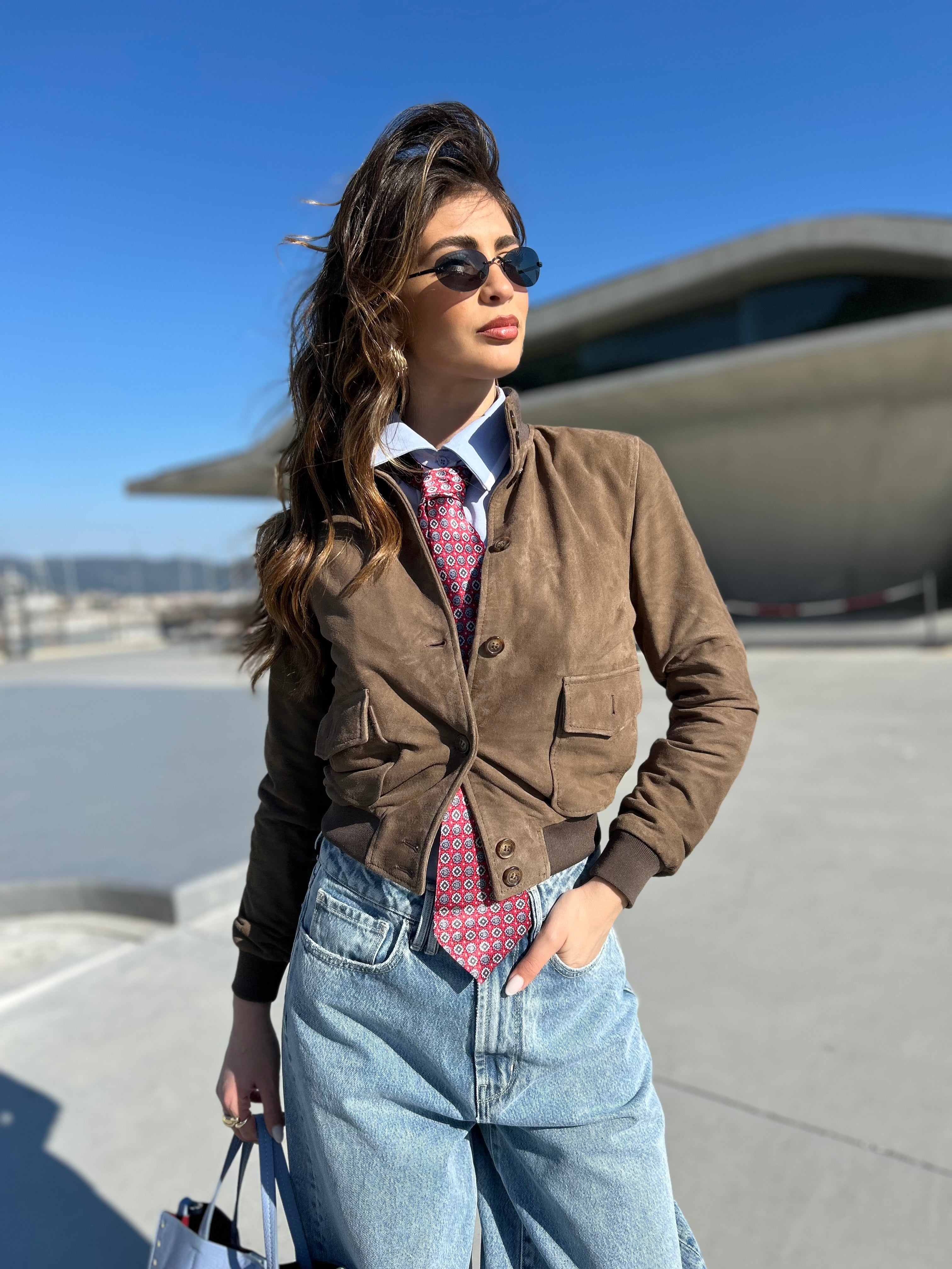 Bomber in pelle 25DSUMS