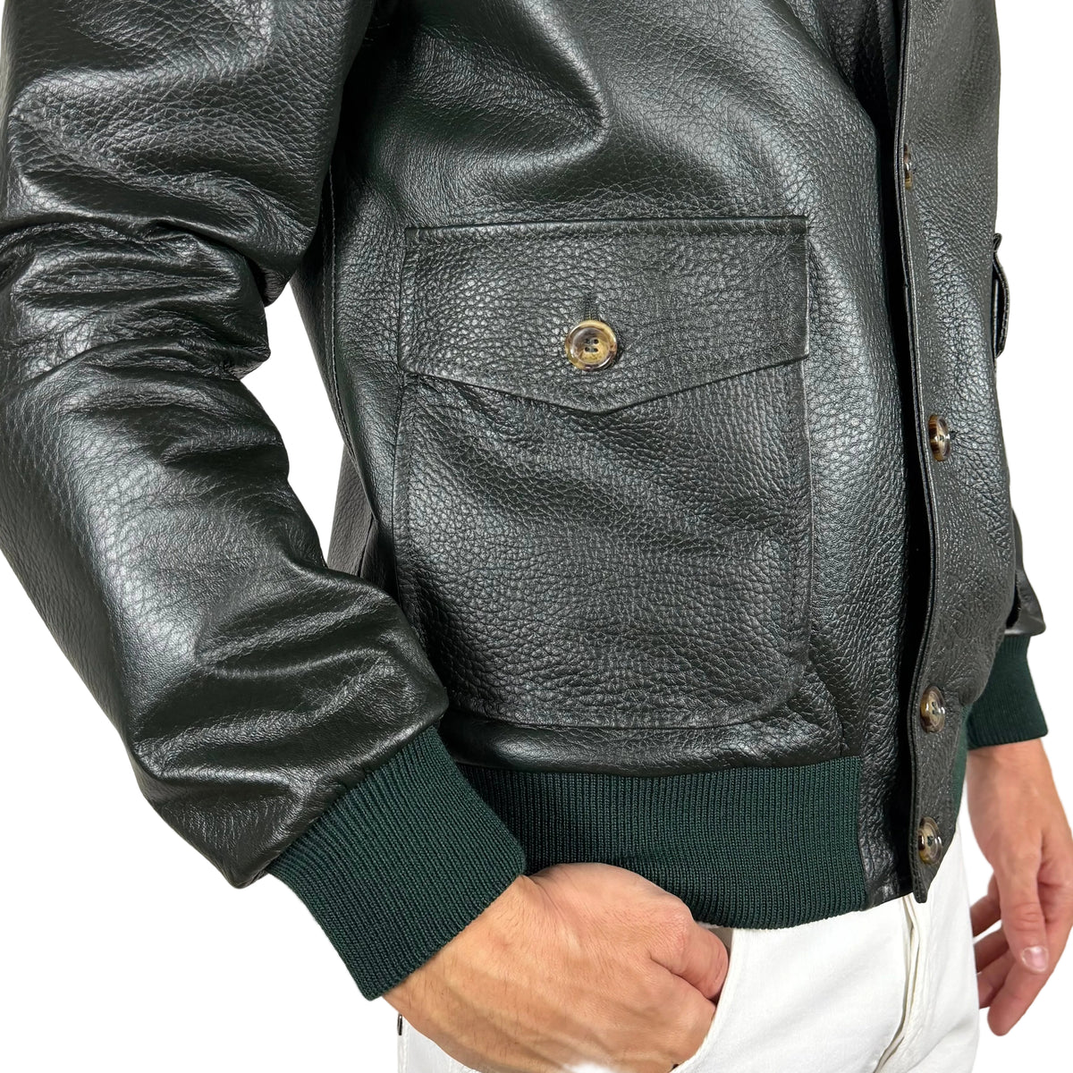 Bomber in pelle 98TOGVP