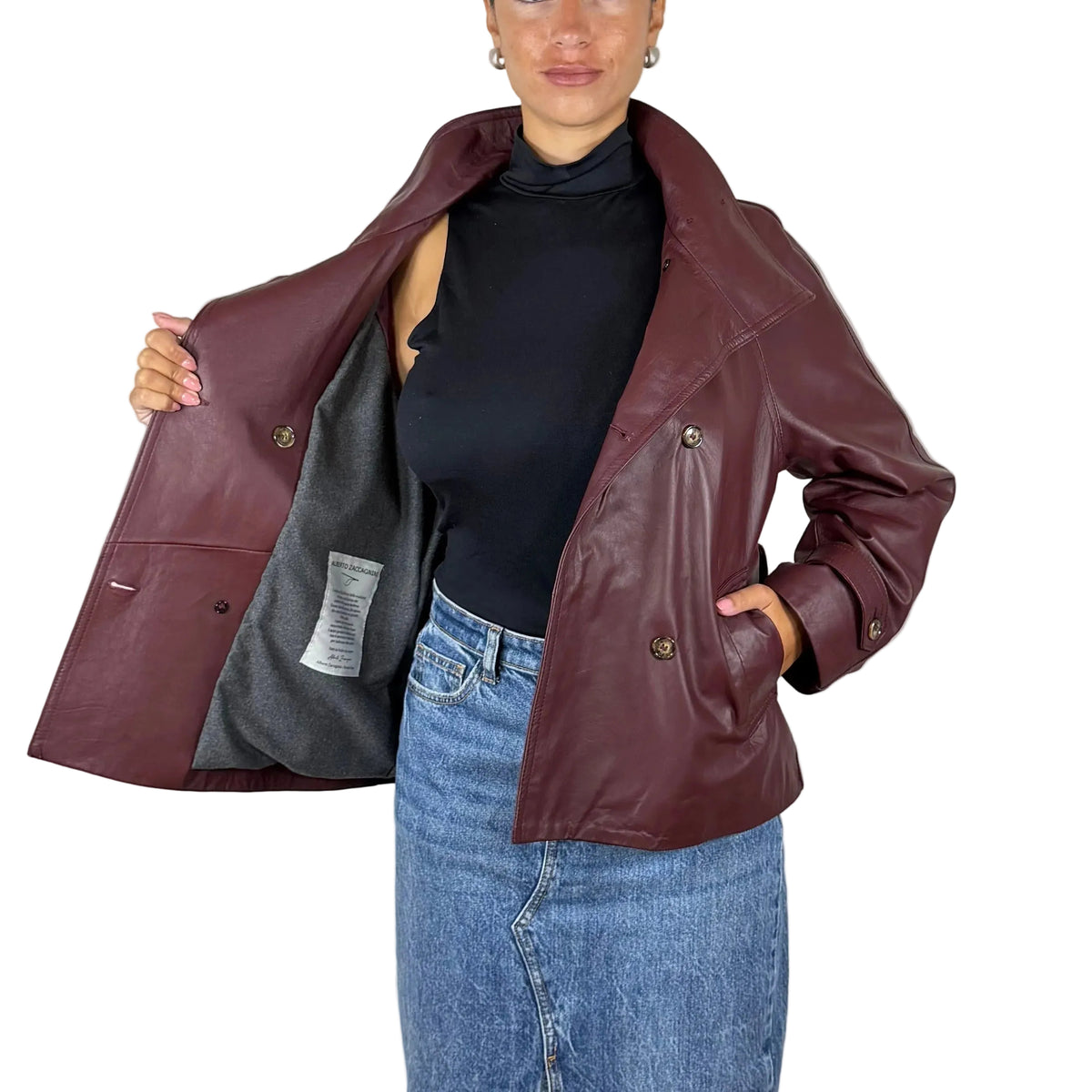 Giacca in pelle 61NABOR